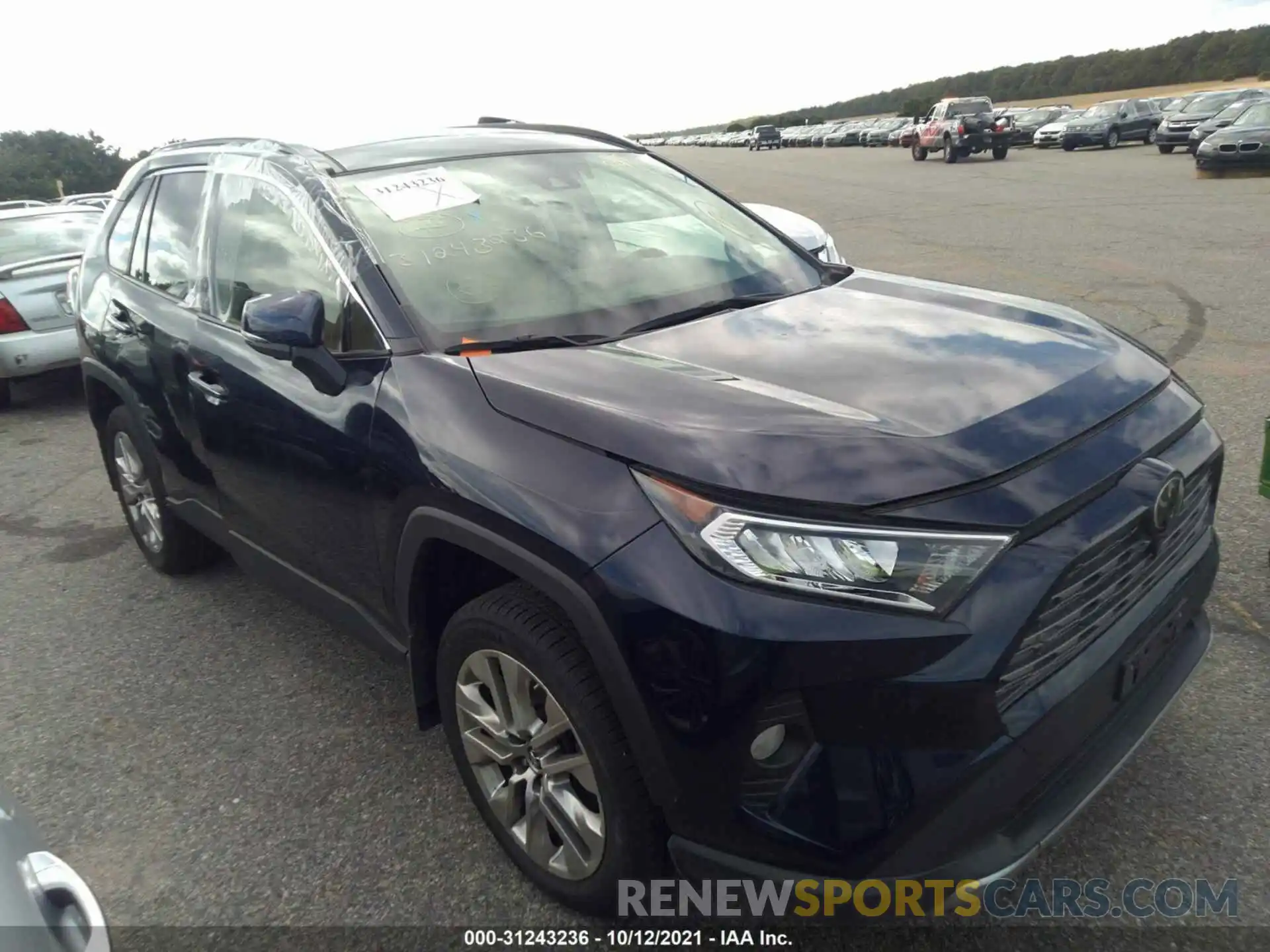 1 Фотография поврежденного автомобиля JTMN1RFV4KD506422 TOYOTA RAV4 2019