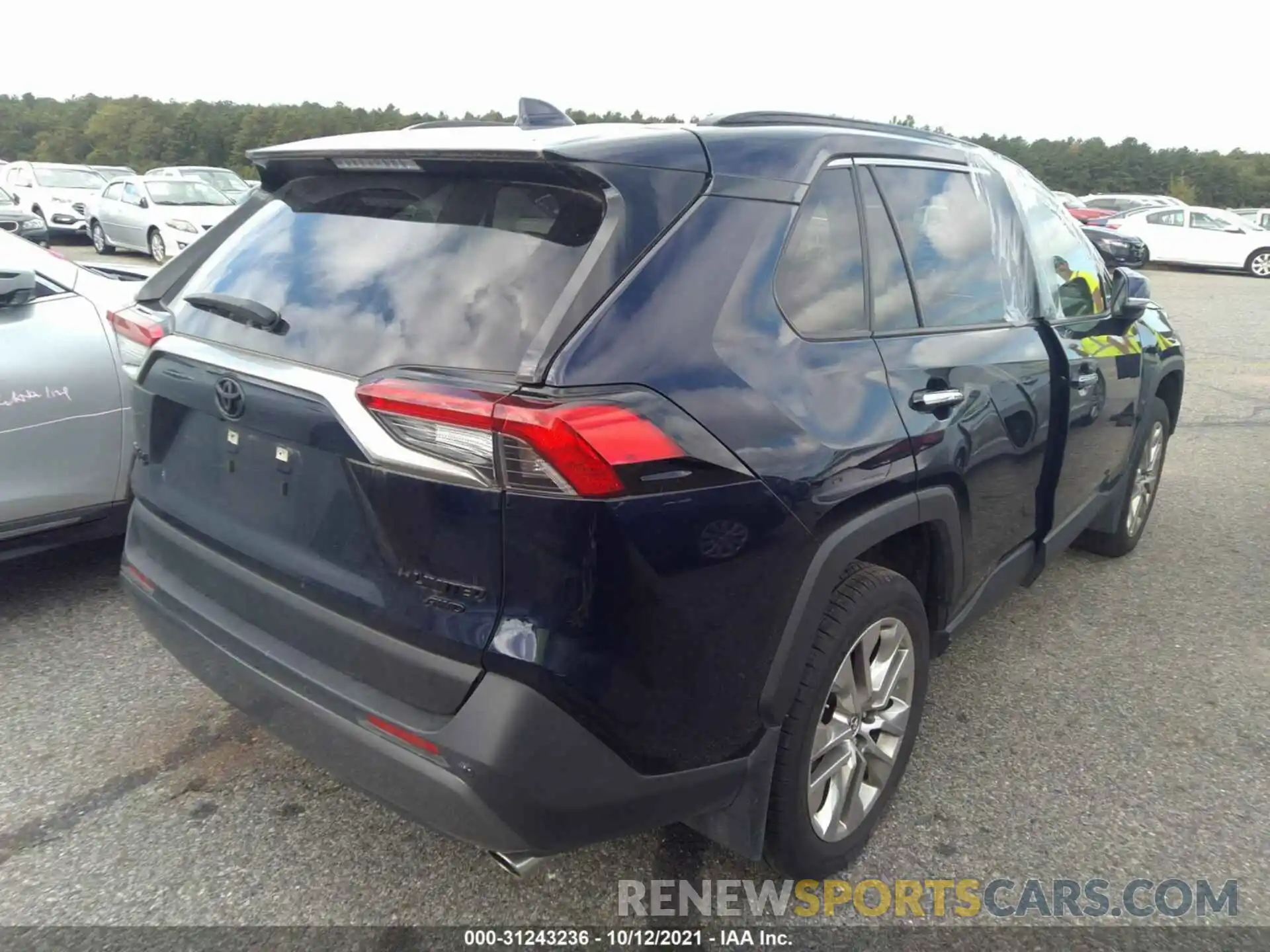 4 Фотография поврежденного автомобиля JTMN1RFV4KD506422 TOYOTA RAV4 2019