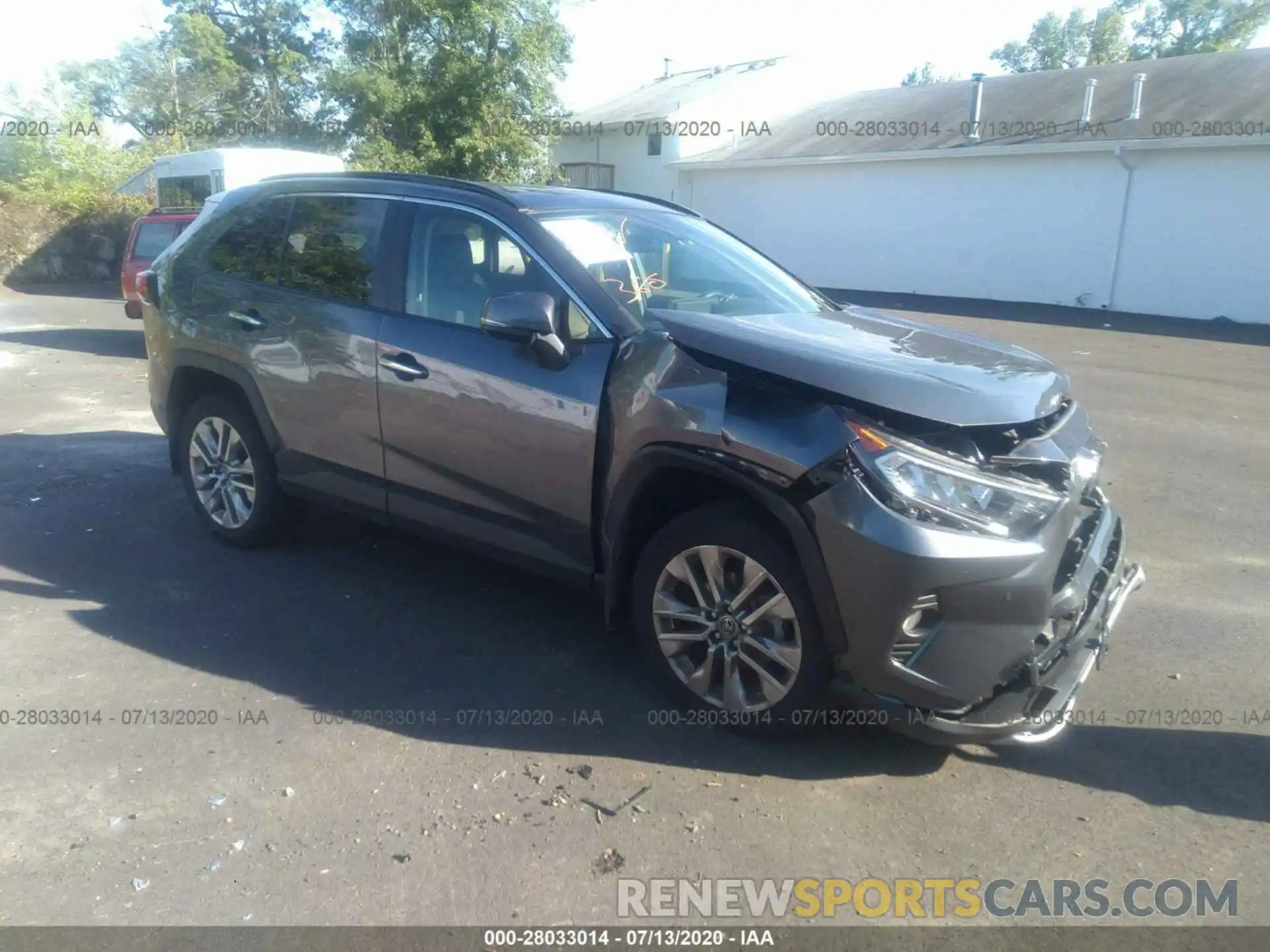 1 Photograph of a damaged car JTMN1RFV4KD507070 TOYOTA RAV4 2019