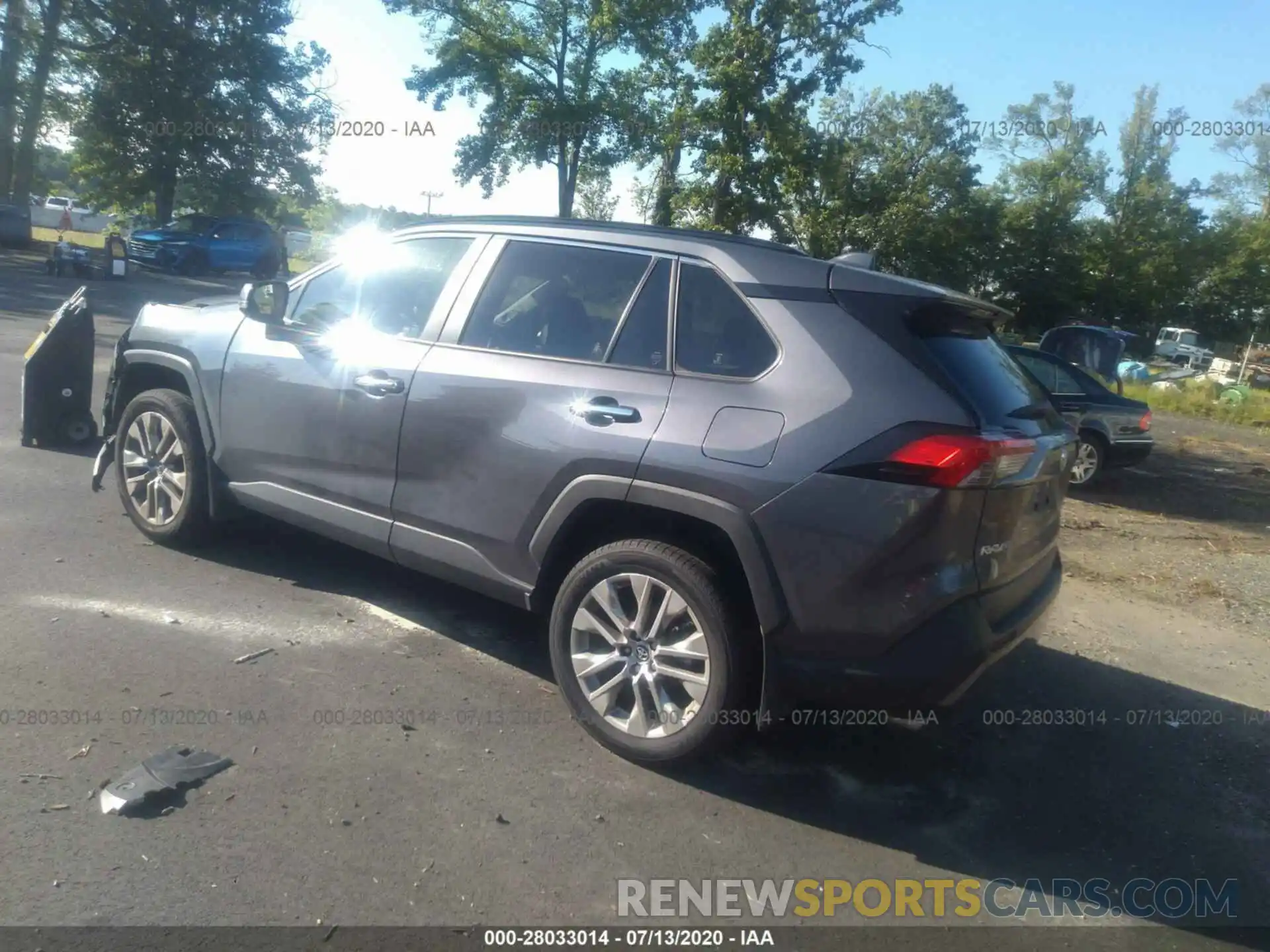 3 Photograph of a damaged car JTMN1RFV4KD507070 TOYOTA RAV4 2019