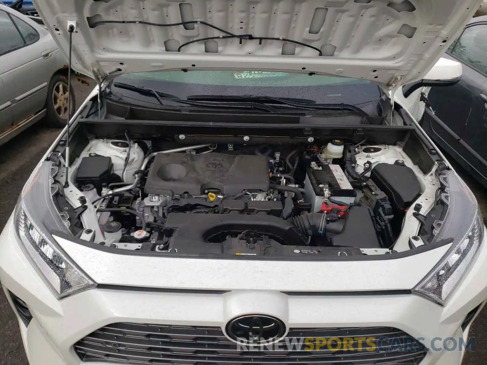 7 Фотография поврежденного автомобиля JTMN1RFV4KD516514 TOYOTA RAV4 2019