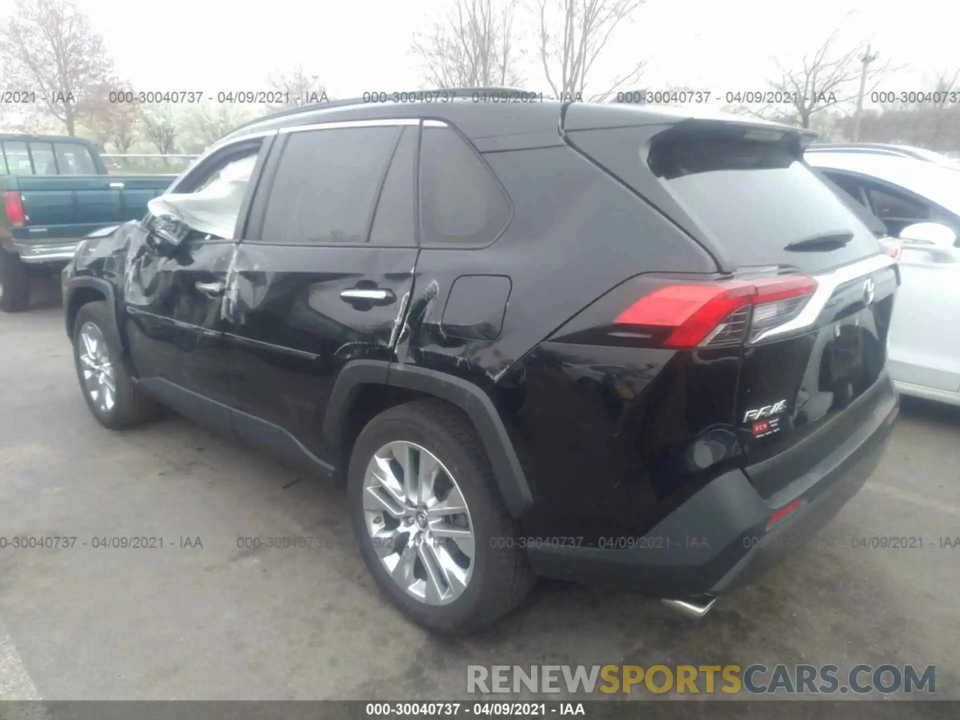 3 Фотография поврежденного автомобиля JTMN1RFV4KD518859 TOYOTA RAV4 2019