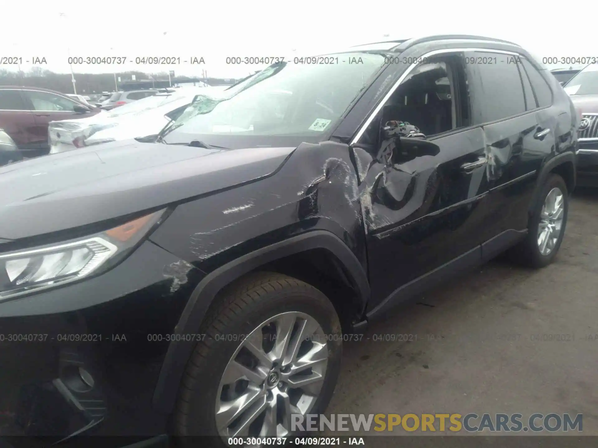 6 Photograph of a damaged car JTMN1RFV4KD518859 TOYOTA RAV4 2019