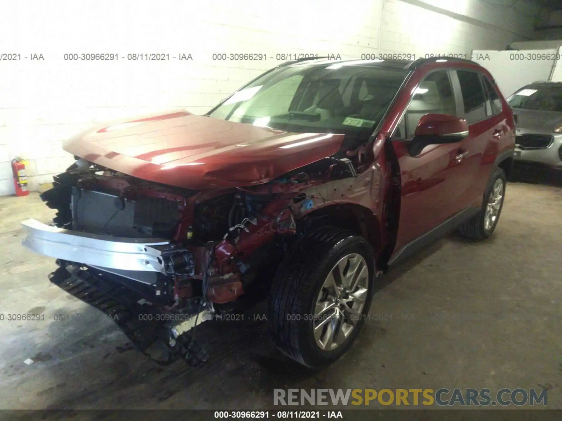 2 Photograph of a damaged car JTMN1RFV4KD519493 TOYOTA RAV4 2019