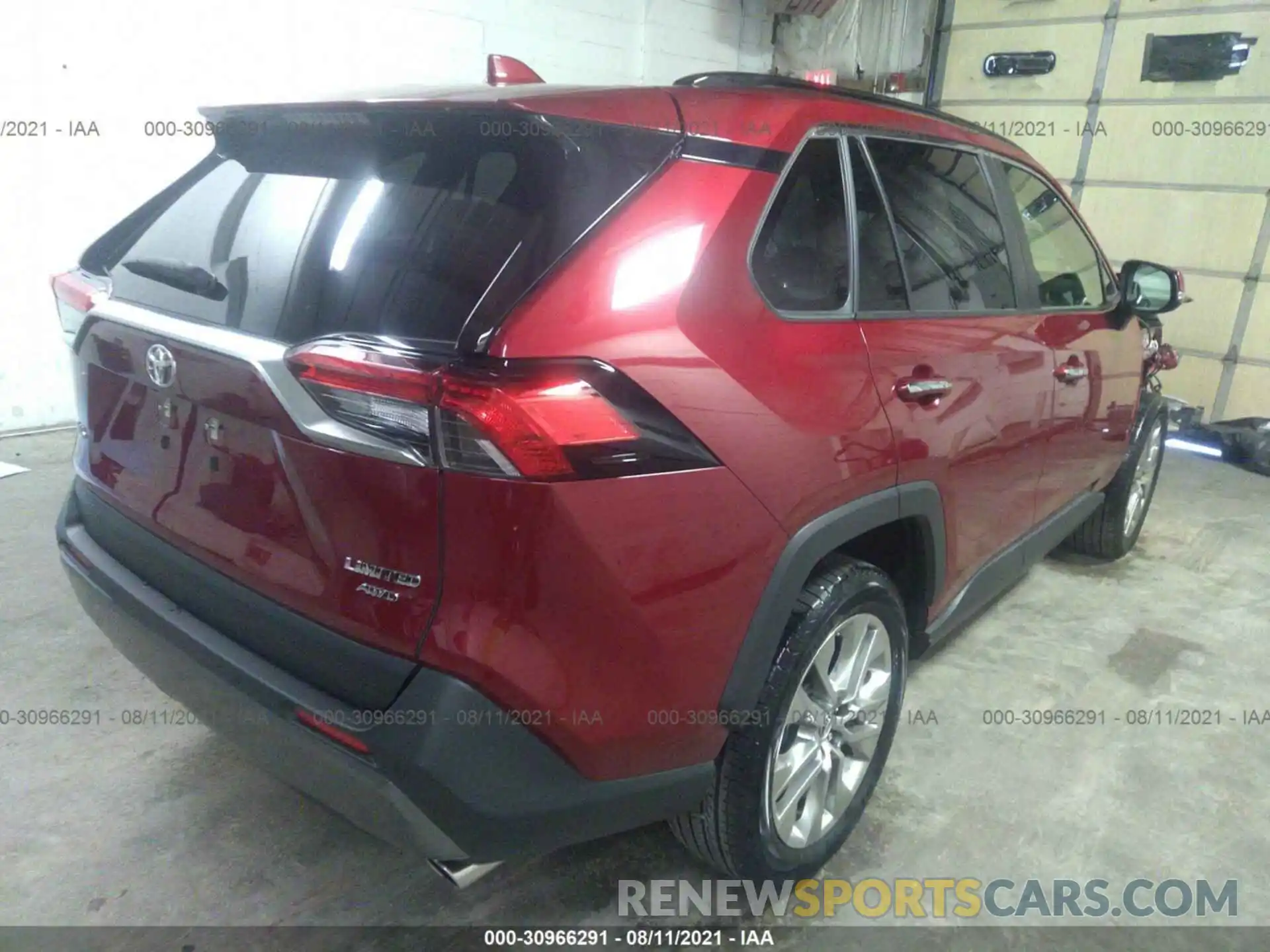 4 Photograph of a damaged car JTMN1RFV4KD519493 TOYOTA RAV4 2019