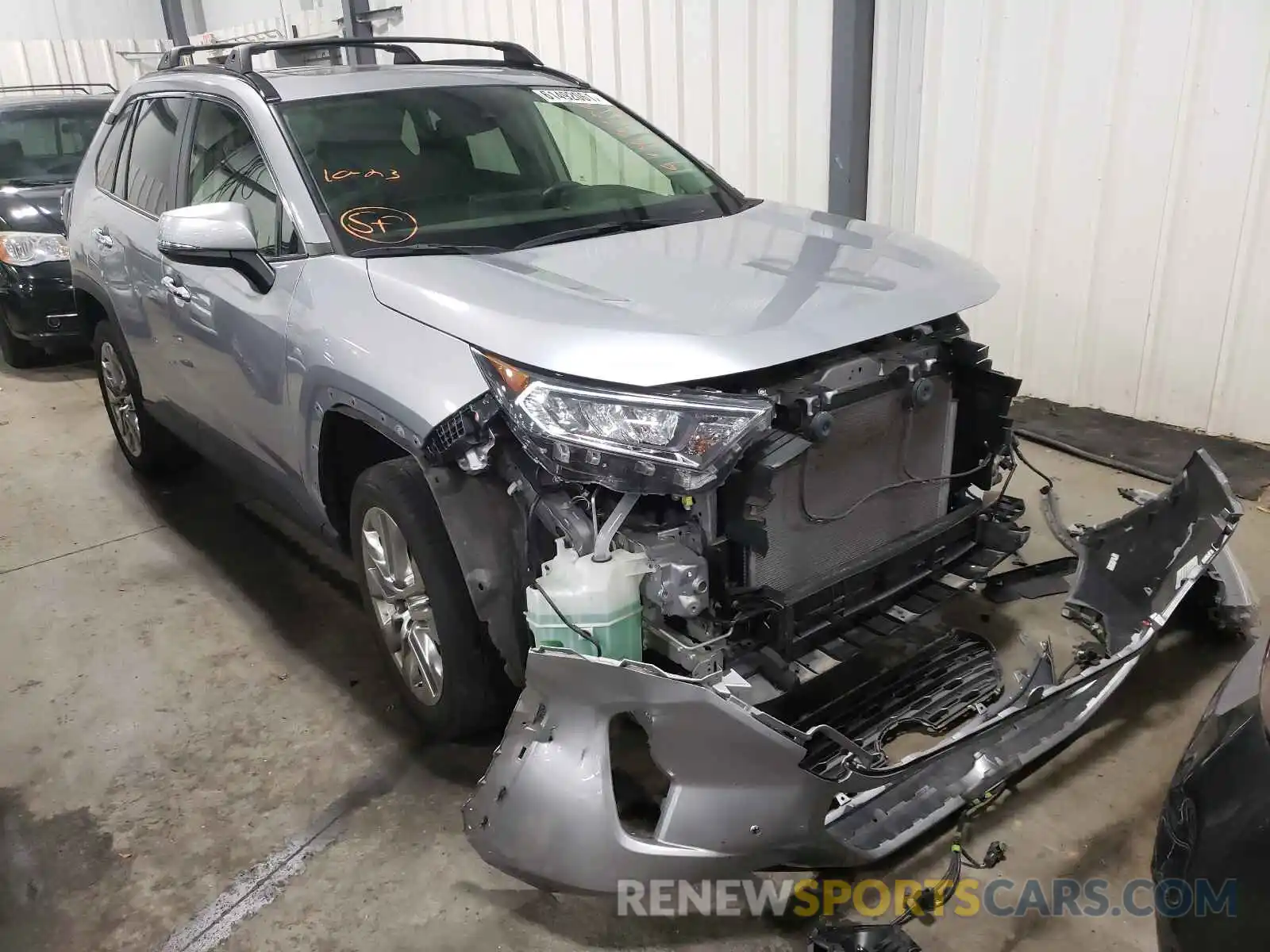 1 Photograph of a damaged car JTMN1RFV5KD010514 TOYOTA RAV4 2019