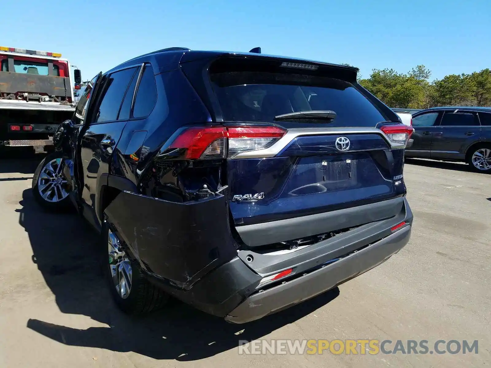 3 Photograph of a damaged car JTMN1RFV5KD017690 TOYOTA RAV4 2019