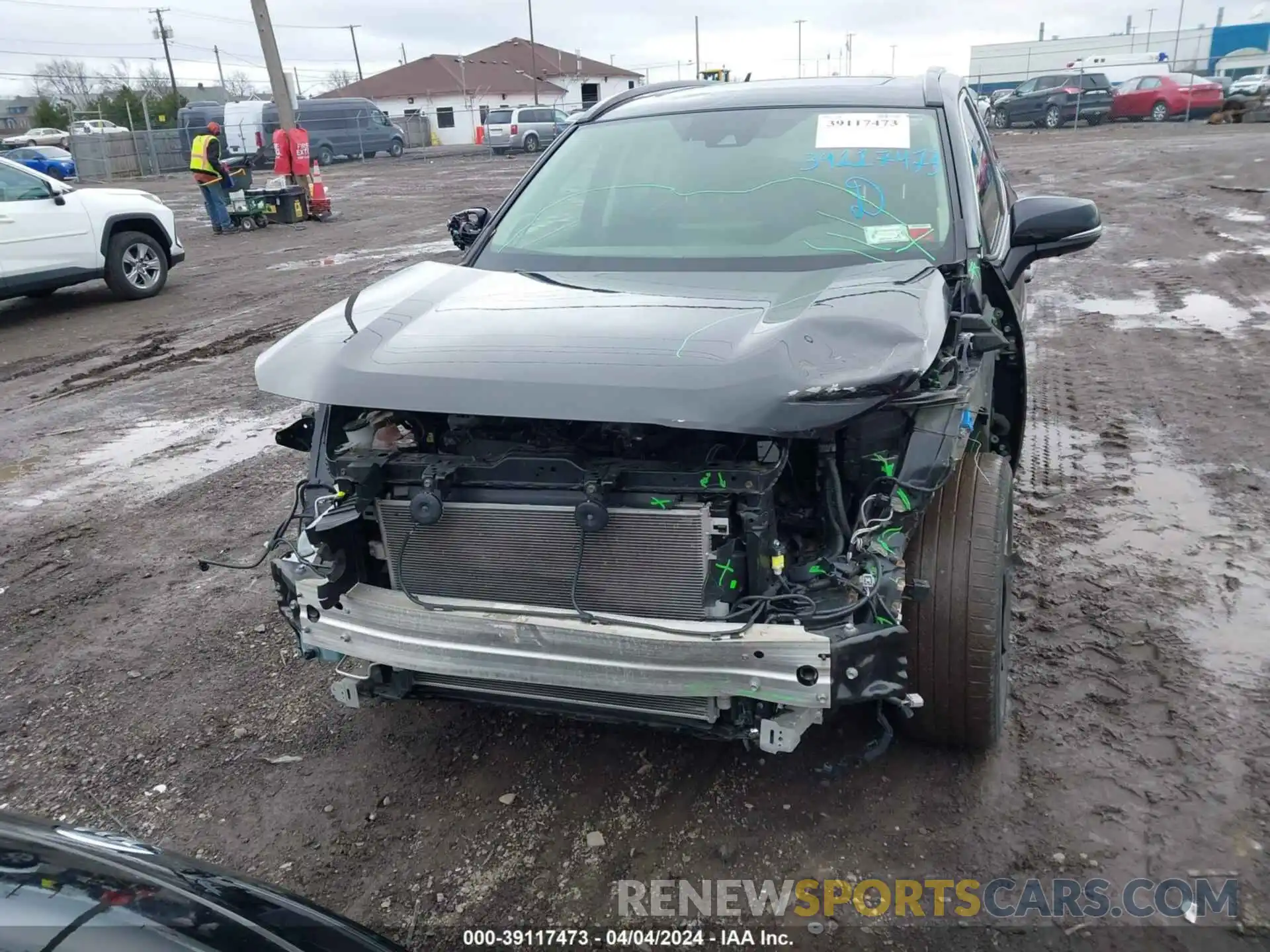 6 Photograph of a damaged car JTMN1RFV5KD022520 TOYOTA RAV4 2019