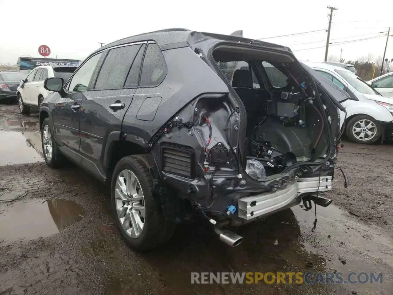 3 Photograph of a damaged car JTMN1RFV5KD030178 TOYOTA RAV4 2019