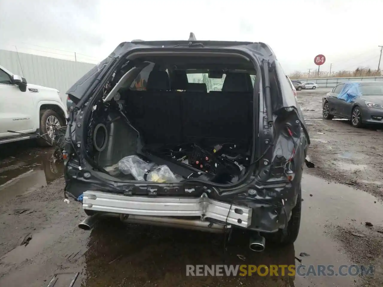 9 Photograph of a damaged car JTMN1RFV5KD030178 TOYOTA RAV4 2019