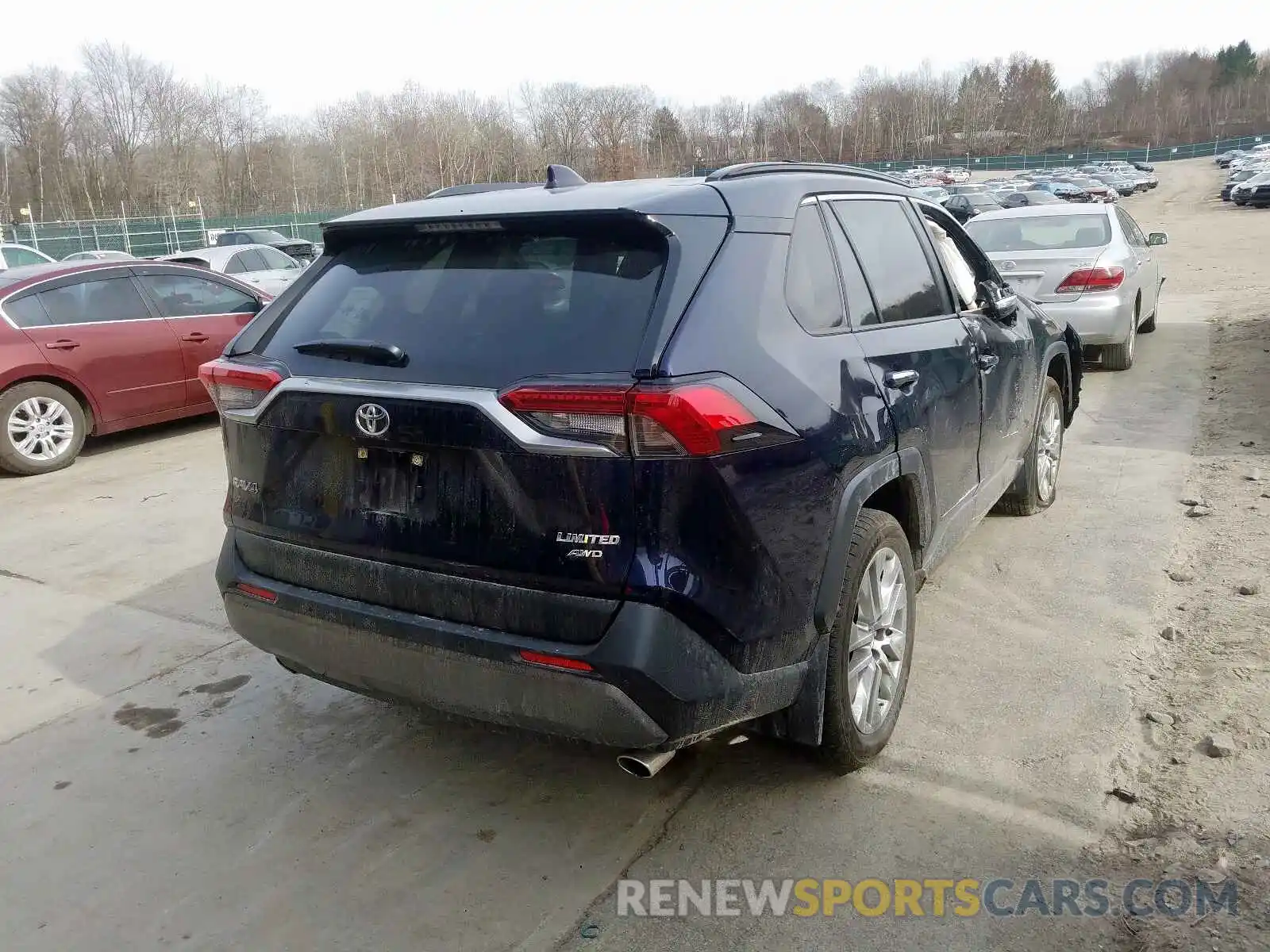 4 Photograph of a damaged car JTMN1RFV5KD038250 TOYOTA RAV4 2019