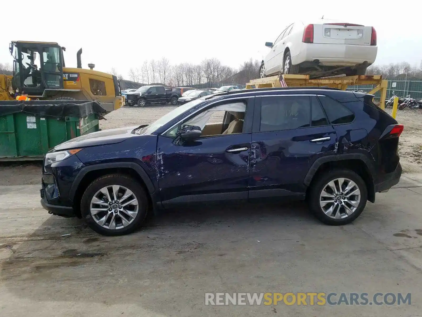 9 Photograph of a damaged car JTMN1RFV5KD038250 TOYOTA RAV4 2019