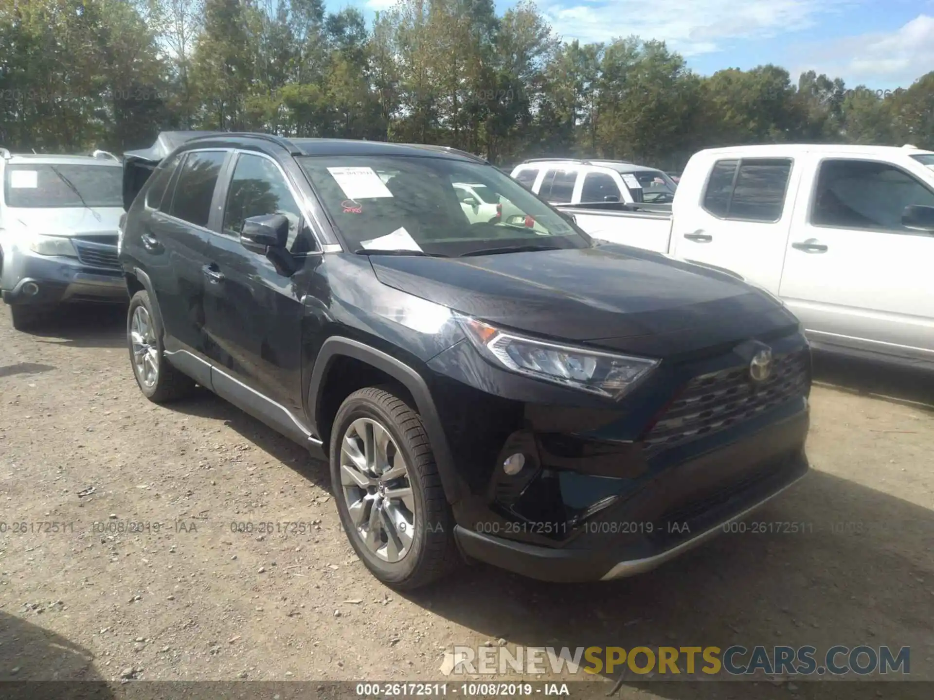 1 Photograph of a damaged car JTMN1RFV5KD502721 TOYOTA RAV4 2019