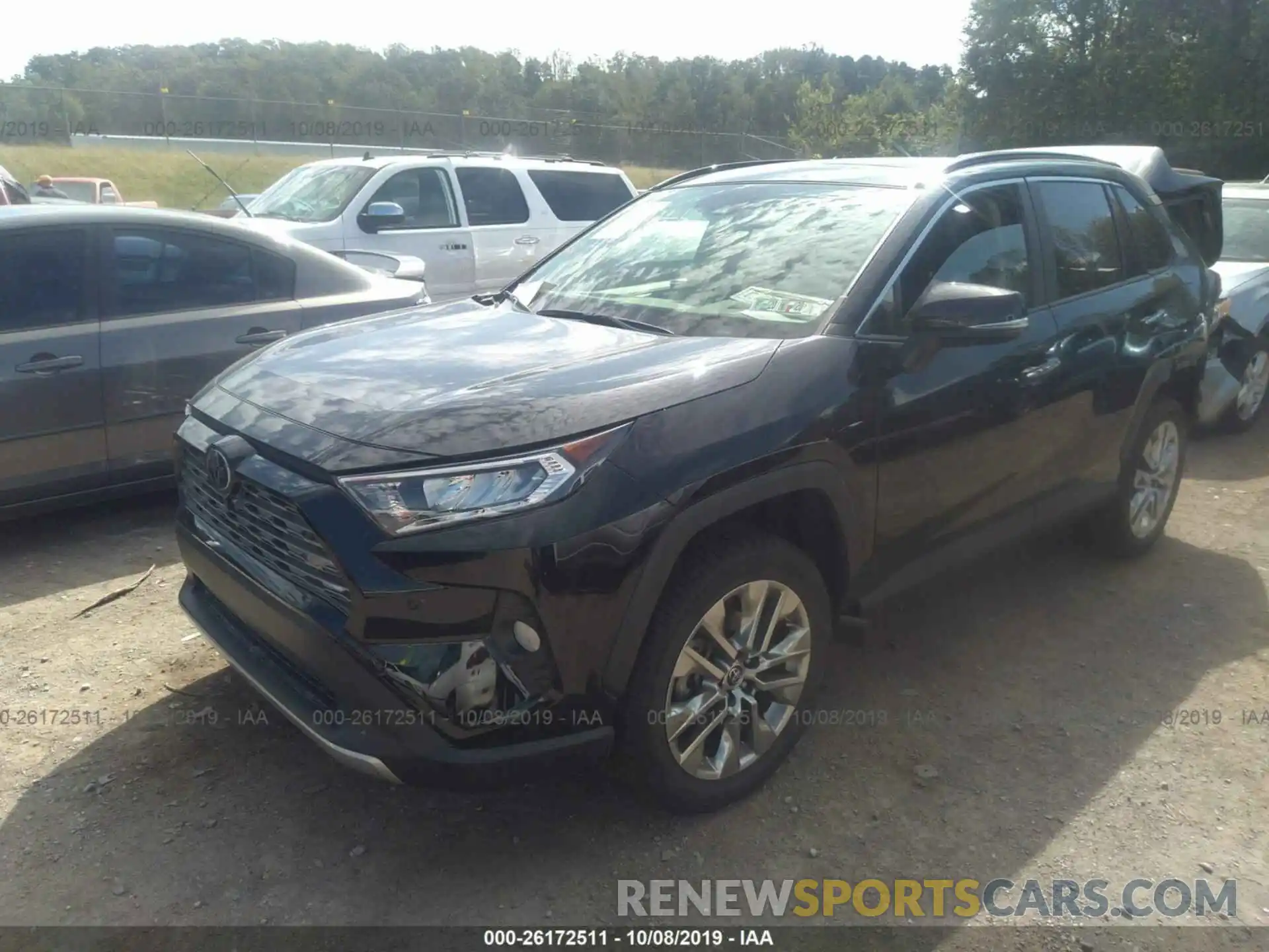 2 Photograph of a damaged car JTMN1RFV5KD502721 TOYOTA RAV4 2019