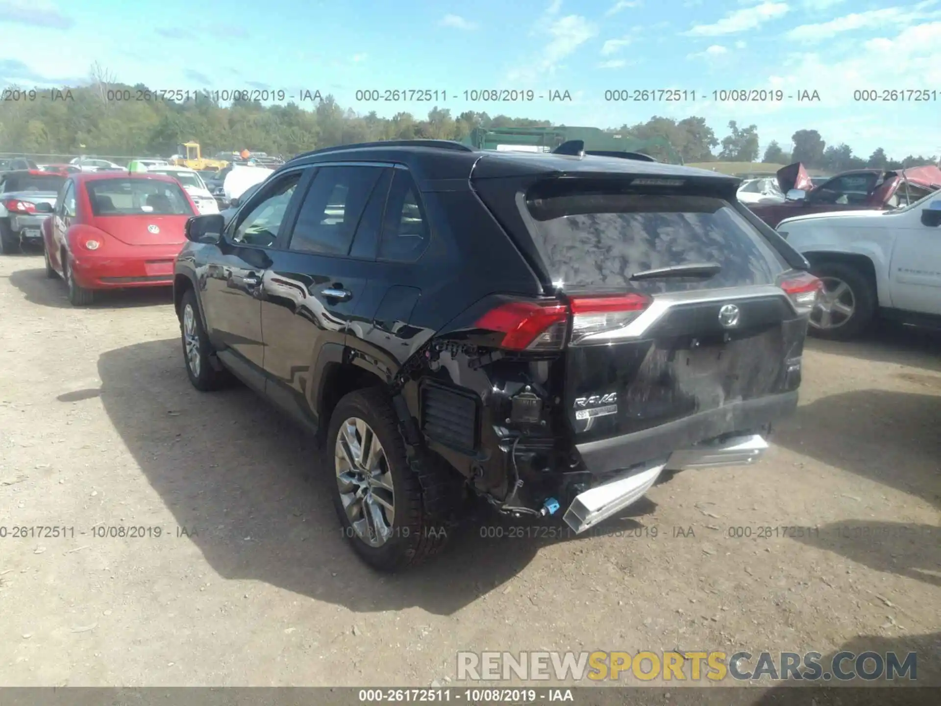 3 Photograph of a damaged car JTMN1RFV5KD502721 TOYOTA RAV4 2019