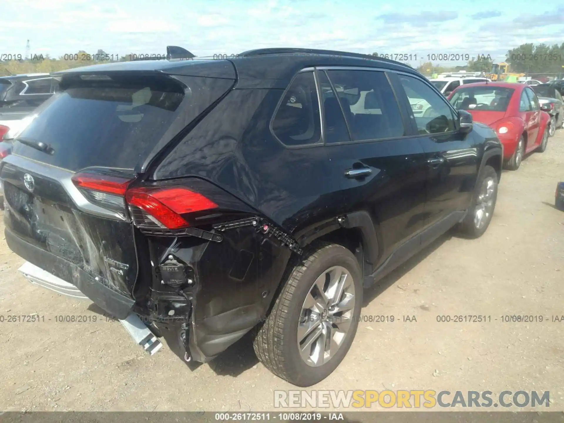 4 Photograph of a damaged car JTMN1RFV5KD502721 TOYOTA RAV4 2019