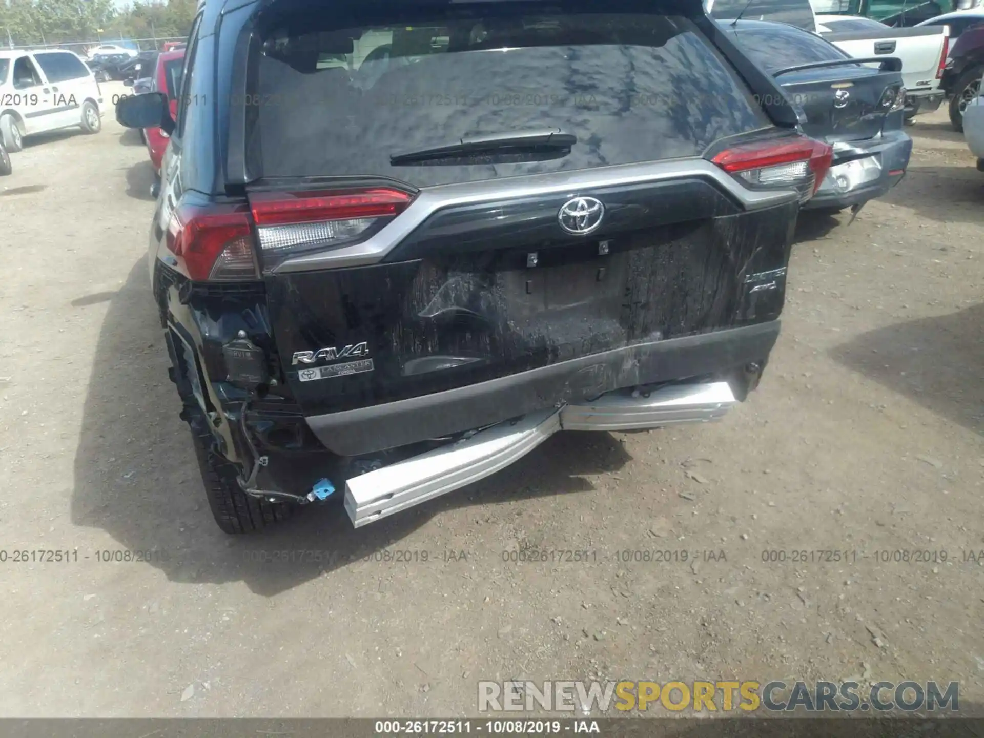 6 Photograph of a damaged car JTMN1RFV5KD502721 TOYOTA RAV4 2019