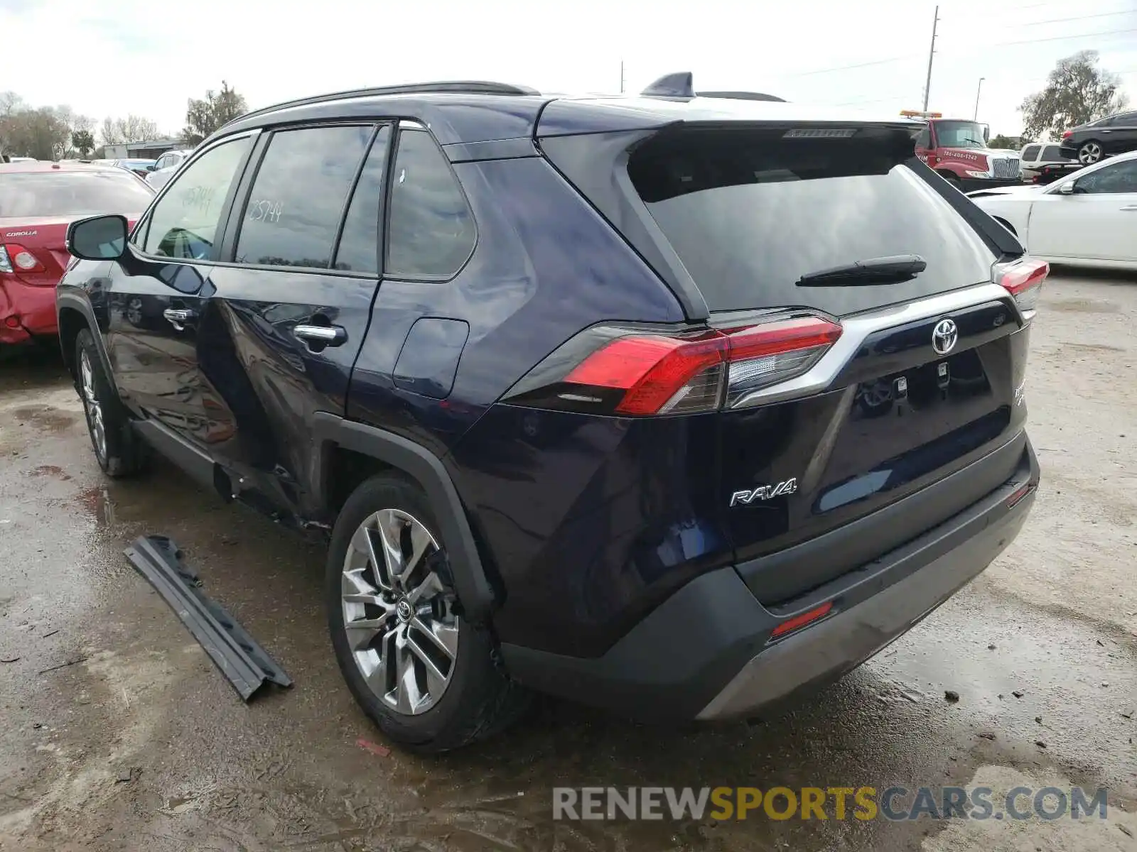 3 Photograph of a damaged car JTMN1RFV5KD503013 TOYOTA RAV4 2019