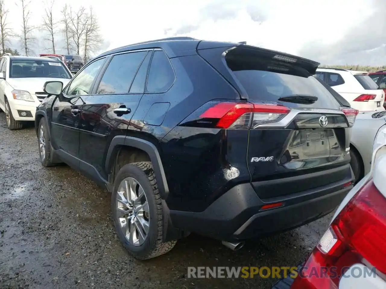 3 Фотография поврежденного автомобиля JTMN1RFV5KD503061 TOYOTA RAV4 2019