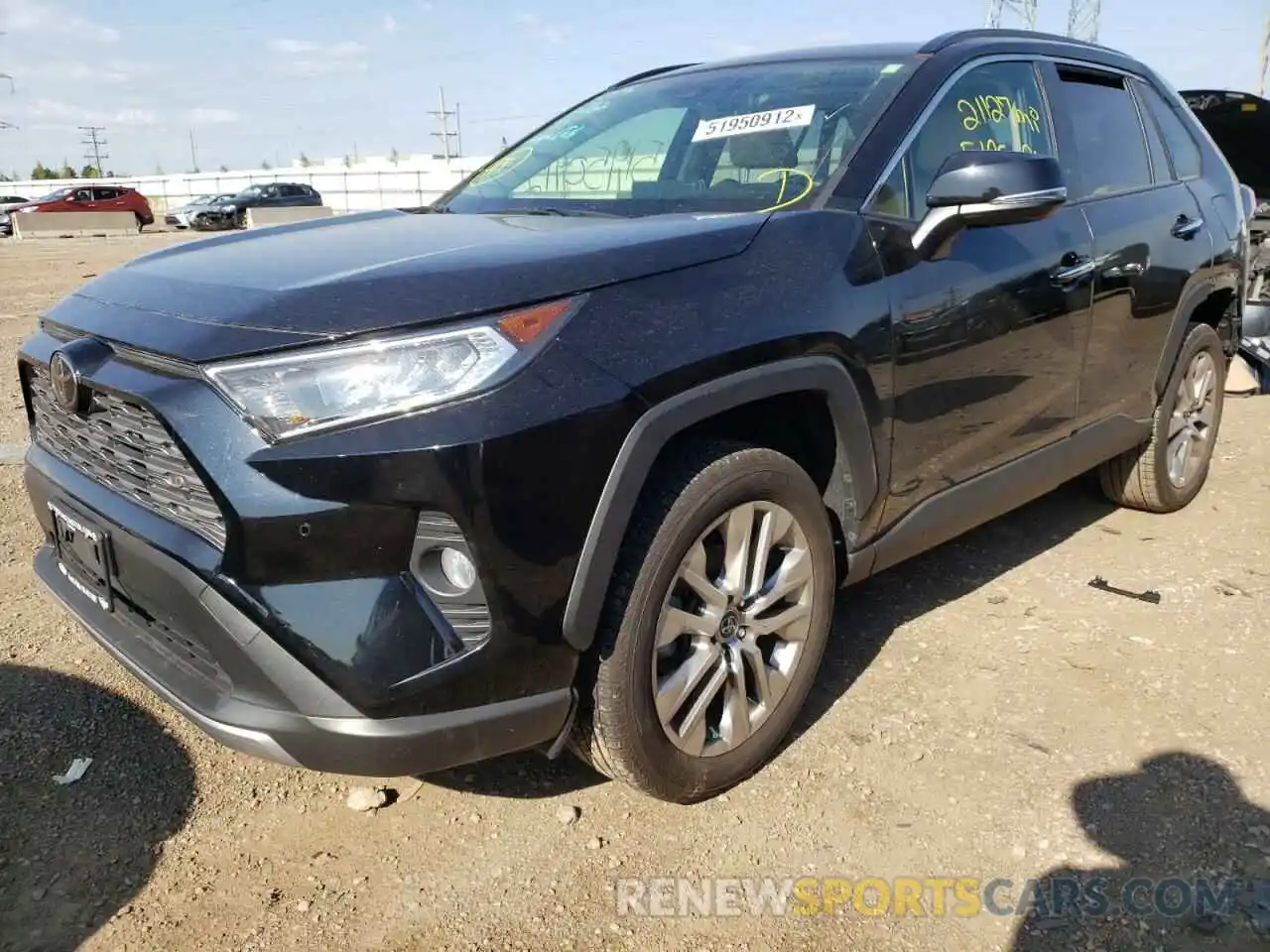 2 Фотография поврежденного автомобиля JTMN1RFV5KD505568 TOYOTA RAV4 2019