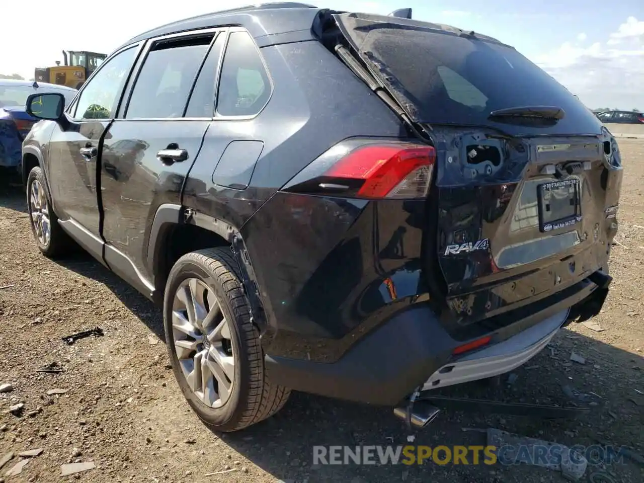 3 Photograph of a damaged car JTMN1RFV5KD505568 TOYOTA RAV4 2019