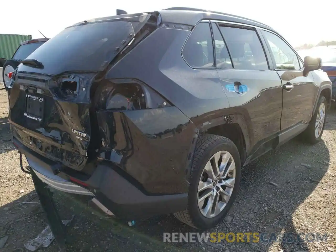 4 Photograph of a damaged car JTMN1RFV5KD505568 TOYOTA RAV4 2019