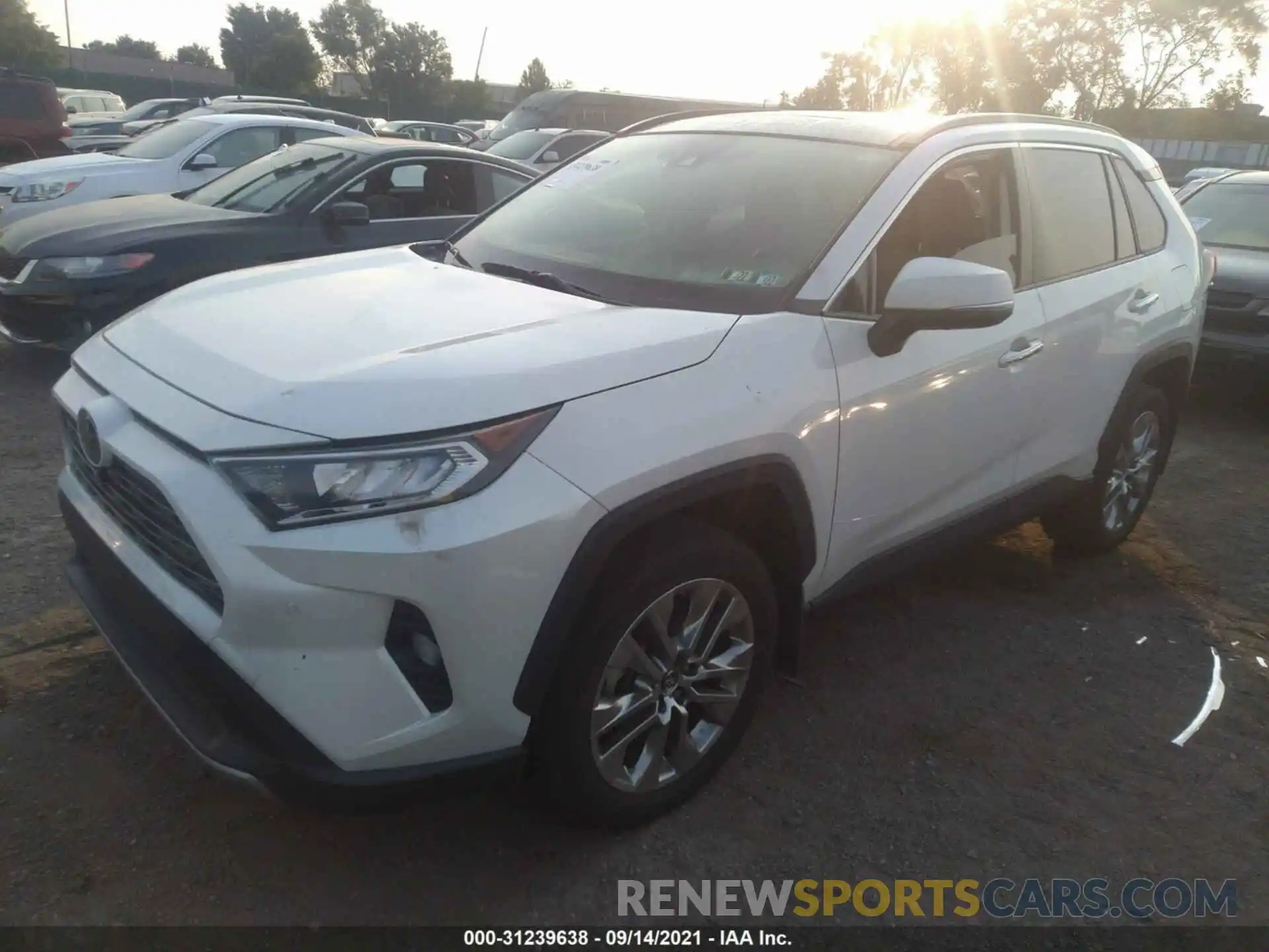 2 Фотография поврежденного автомобиля JTMN1RFV5KD518918 TOYOTA RAV4 2019