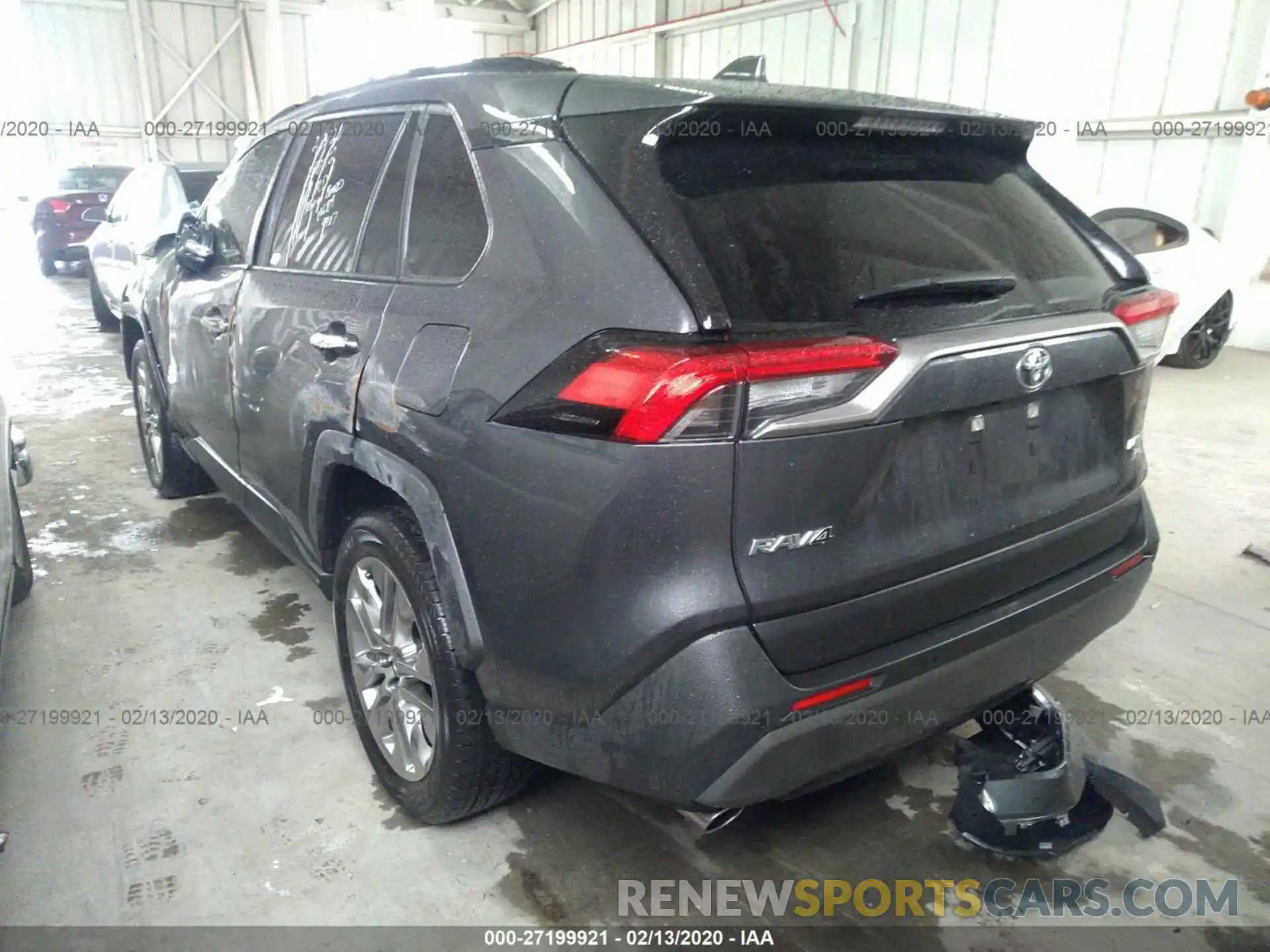 3 Фотография поврежденного автомобиля JTMN1RFV5KD519907 TOYOTA RAV4 2019