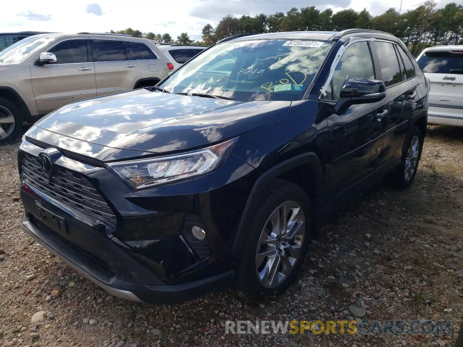 2 Photograph of a damaged car JTMN1RFV5KD520250 TOYOTA RAV4 2019