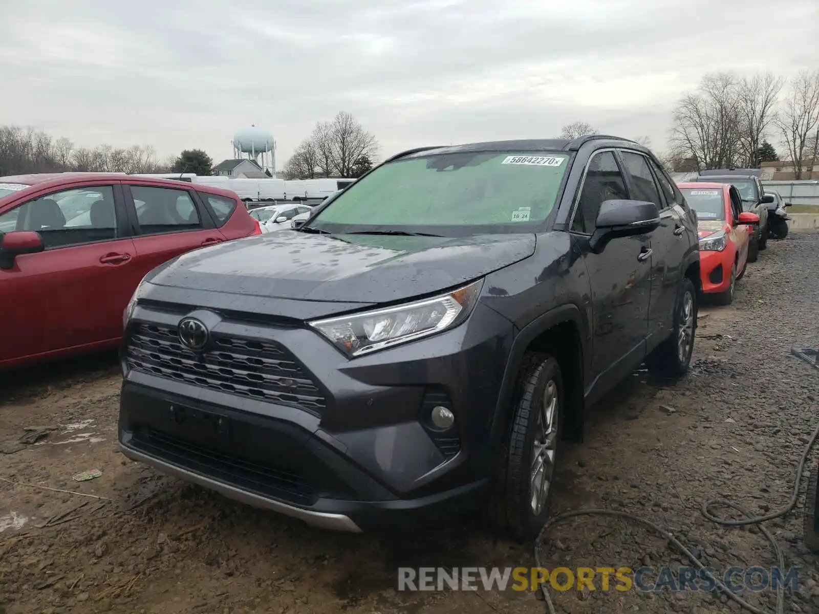 2 Photograph of a damaged car JTMN1RFV5KD521785 TOYOTA RAV4 2019