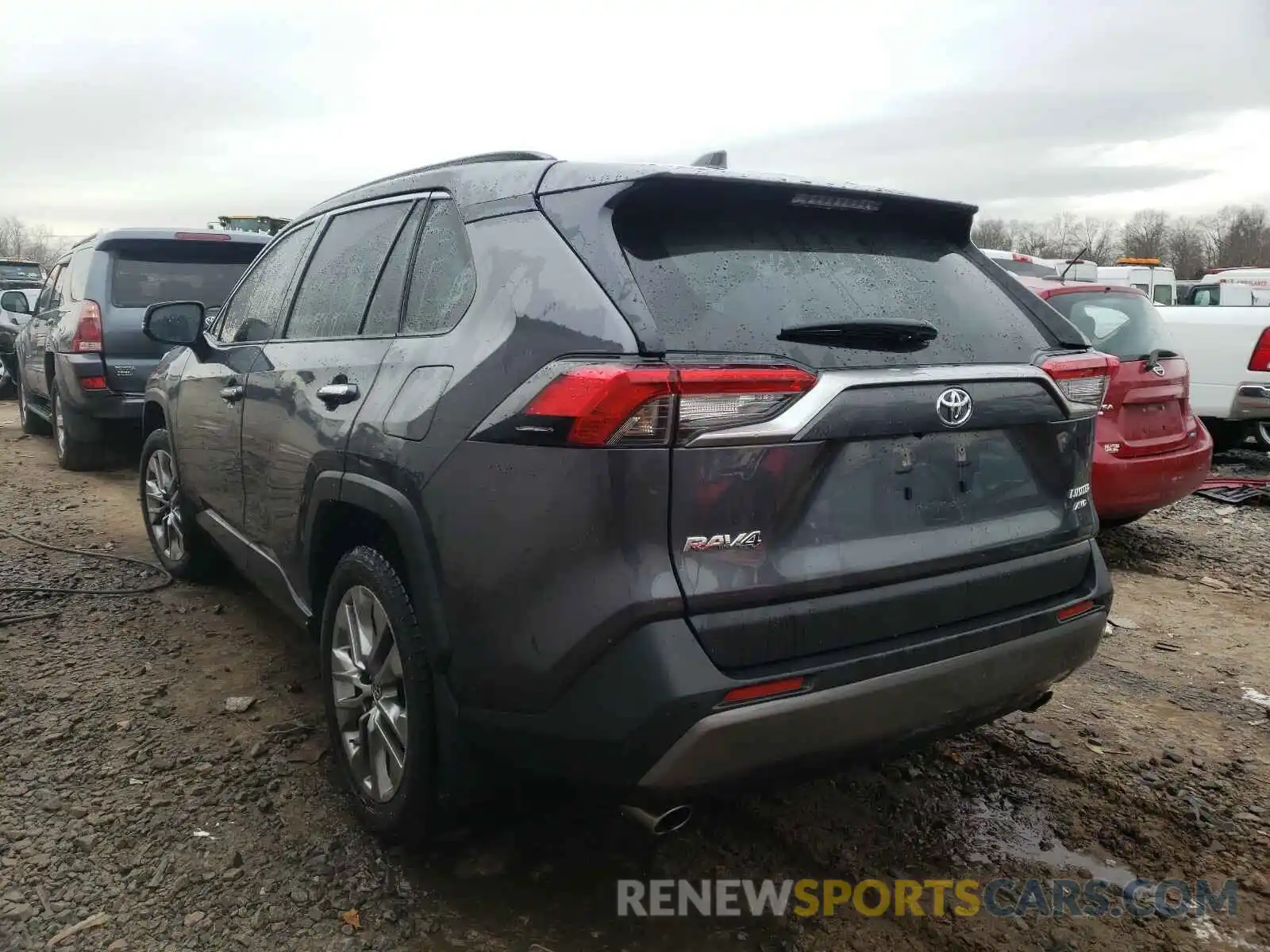 3 Photograph of a damaged car JTMN1RFV5KD521785 TOYOTA RAV4 2019