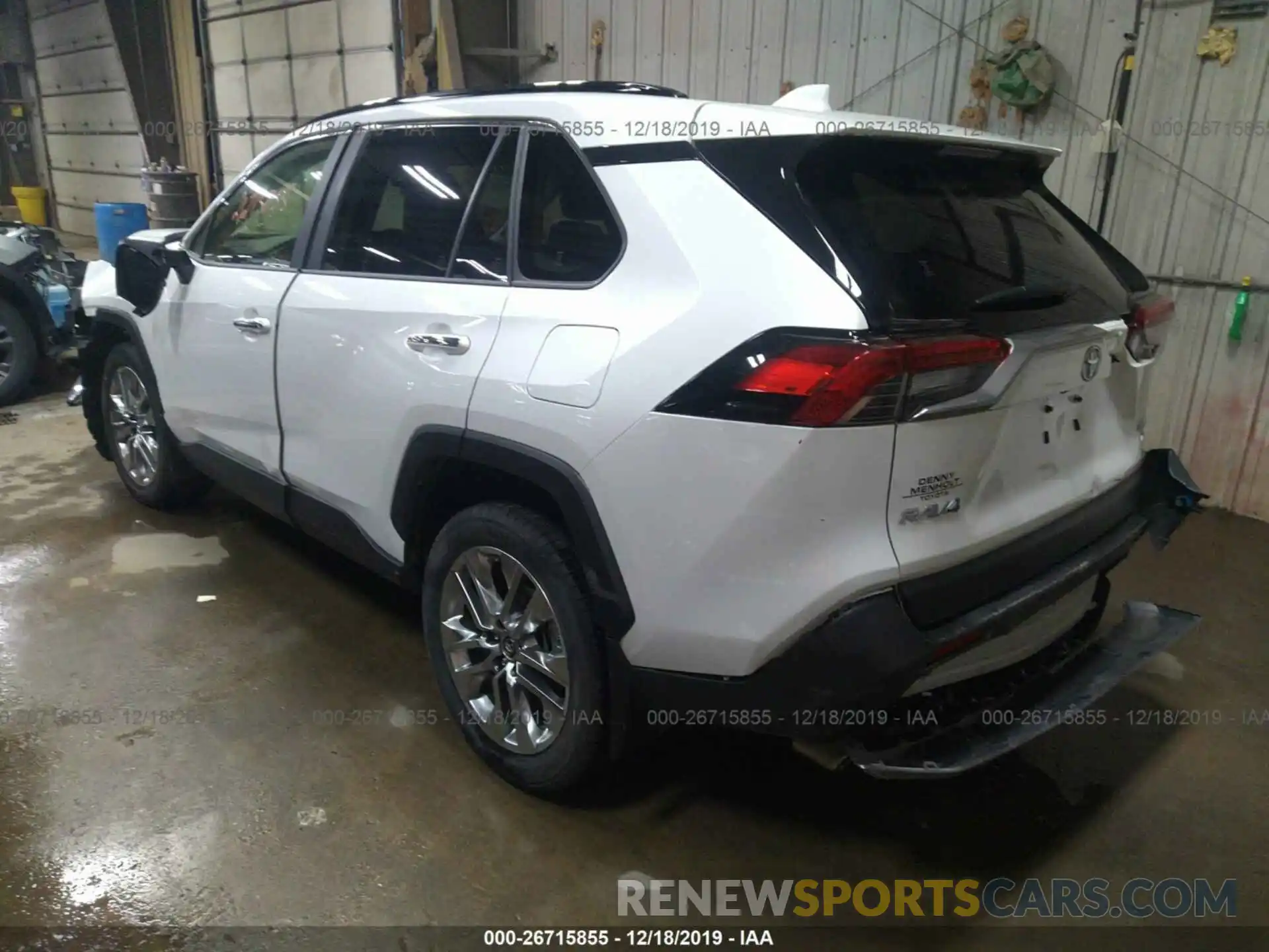 3 Photograph of a damaged car JTMN1RFV6KD501643 TOYOTA RAV4 2019