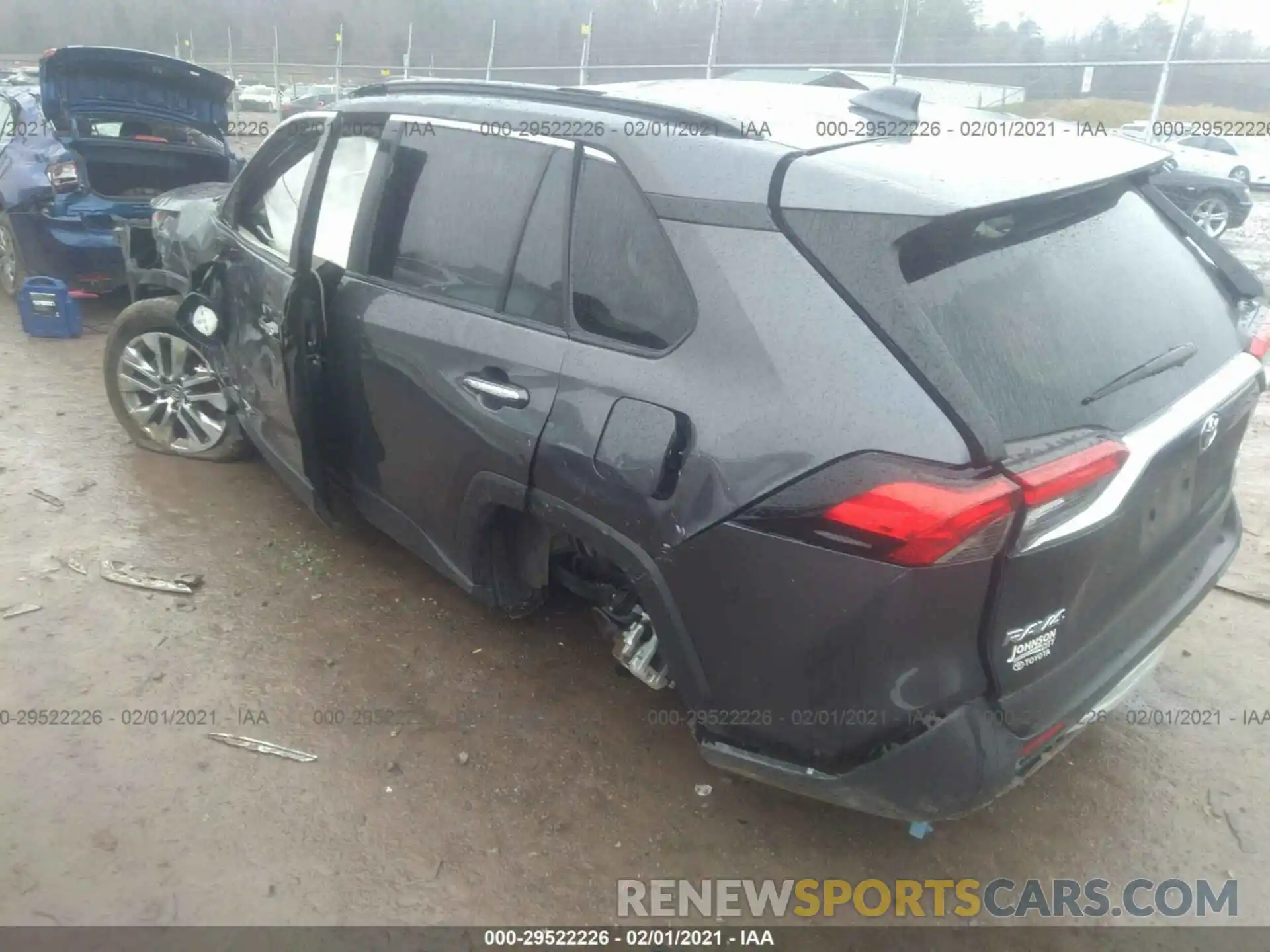 3 Photograph of a damaged car JTMN1RFV6KD507698 TOYOTA RAV4 2019