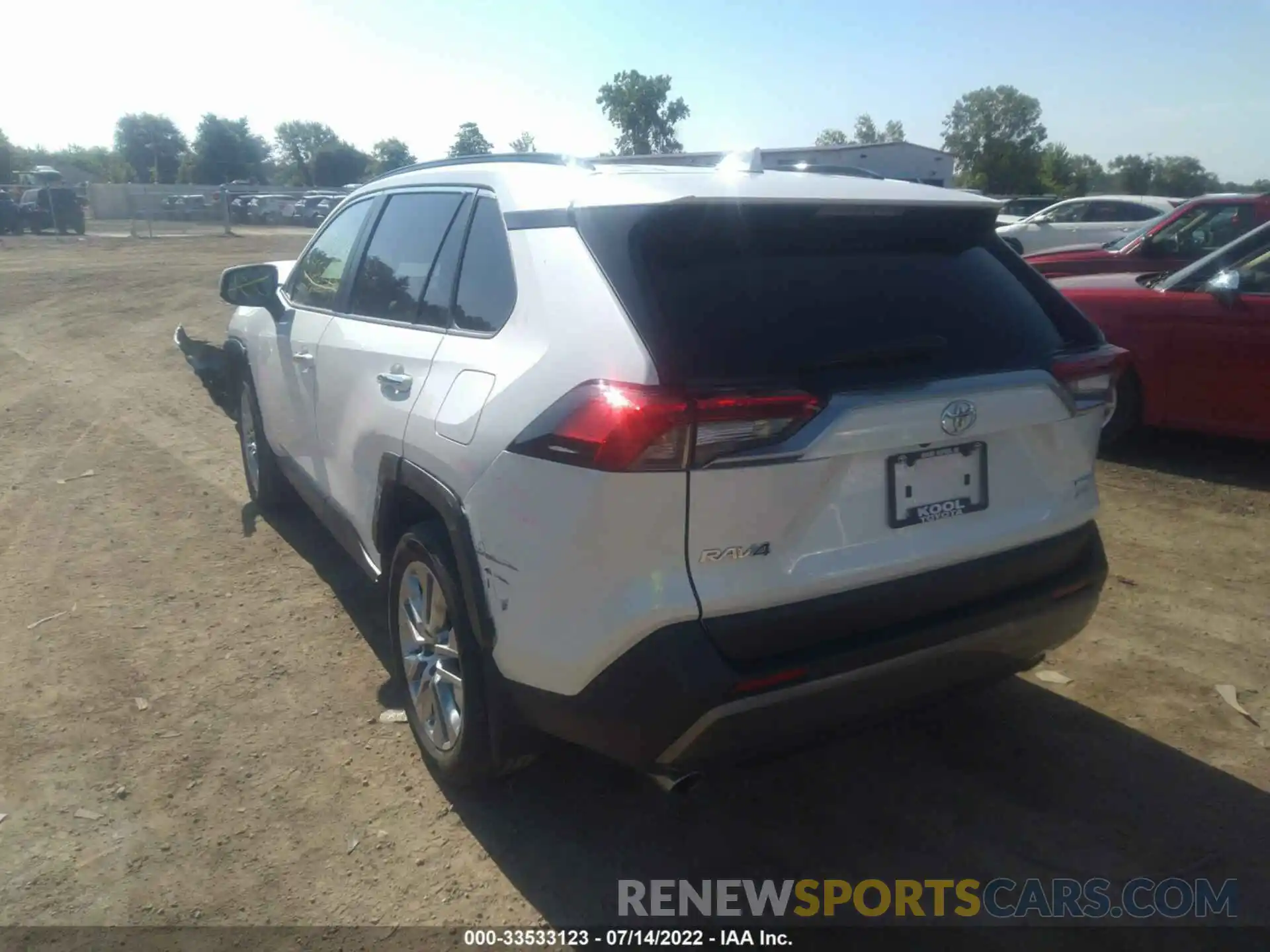 3 Photograph of a damaged car JTMN1RFV6KD511167 TOYOTA RAV4 2019