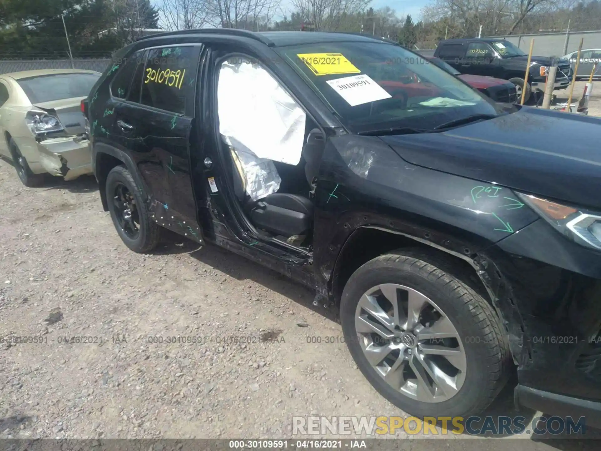 6 Фотография поврежденного автомобиля JTMN1RFV6KD513629 TOYOTA RAV4 2019