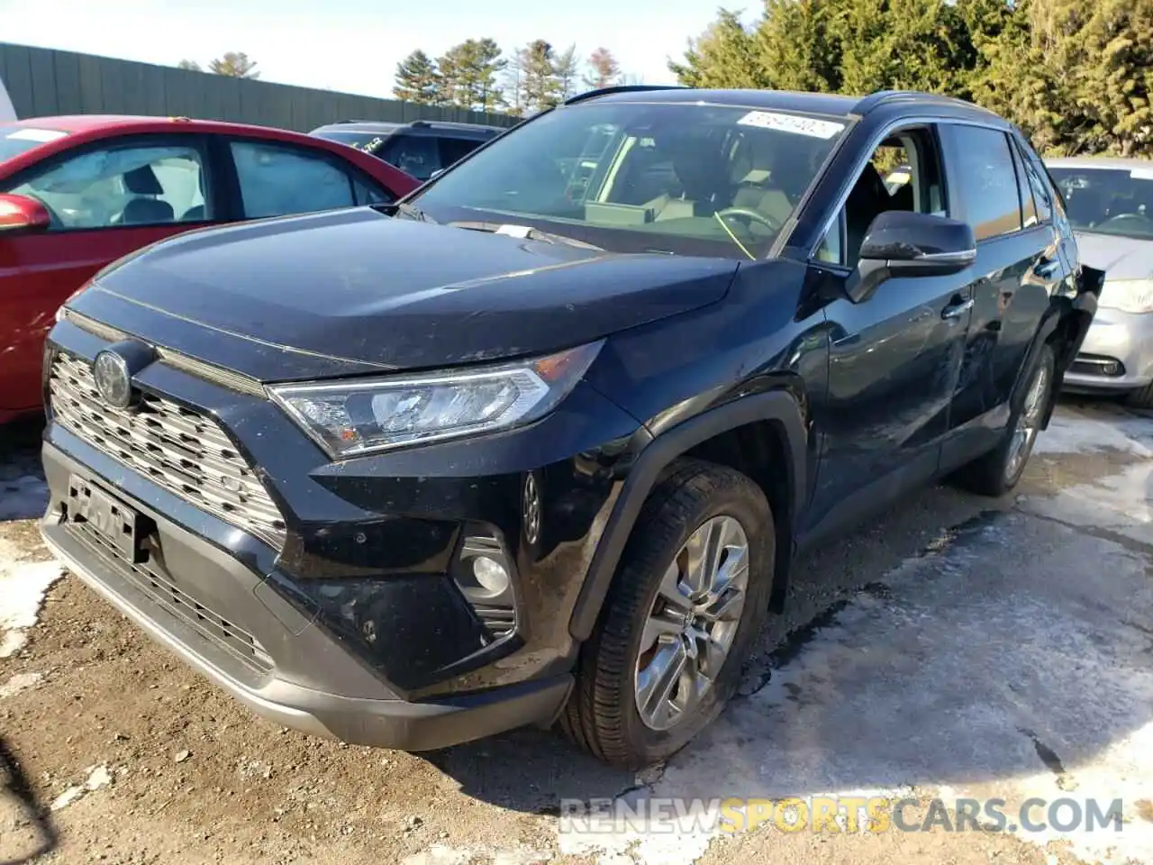 2 Photograph of a damaged car JTMN1RFV6KD516479 TOYOTA RAV4 2019