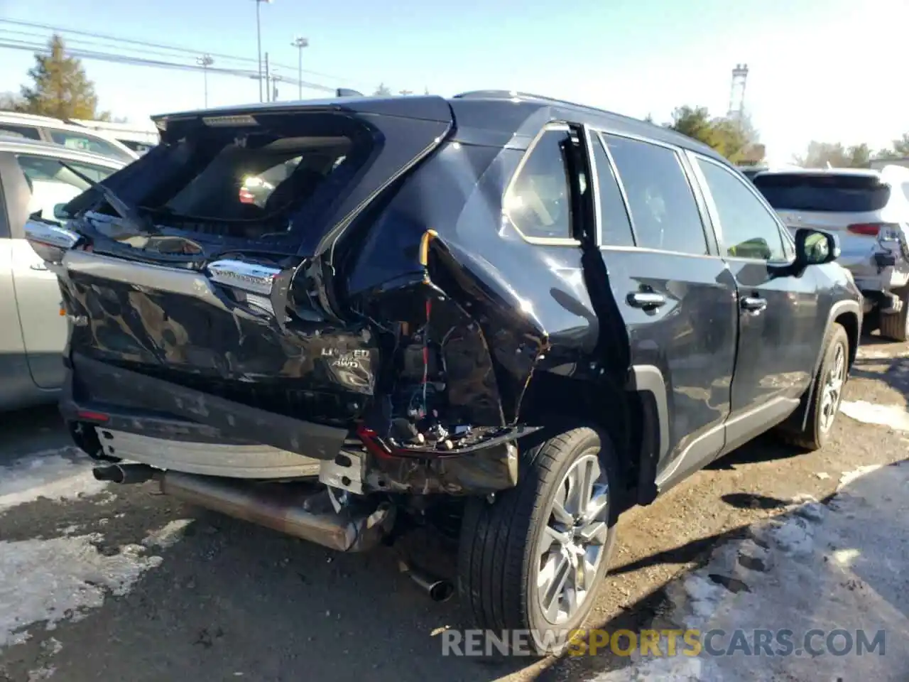 4 Photograph of a damaged car JTMN1RFV6KD516479 TOYOTA RAV4 2019