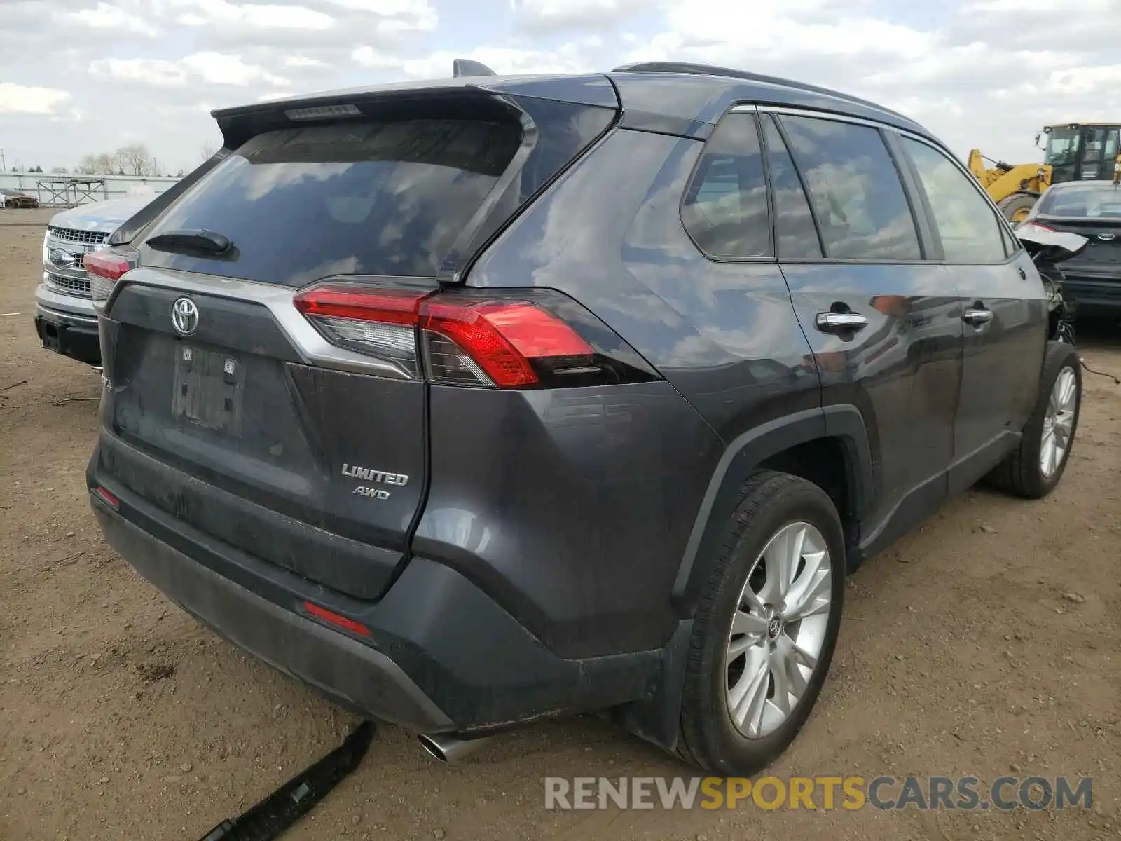 4 Photograph of a damaged car JTMN1RFV6KD517793 TOYOTA RAV4 2019