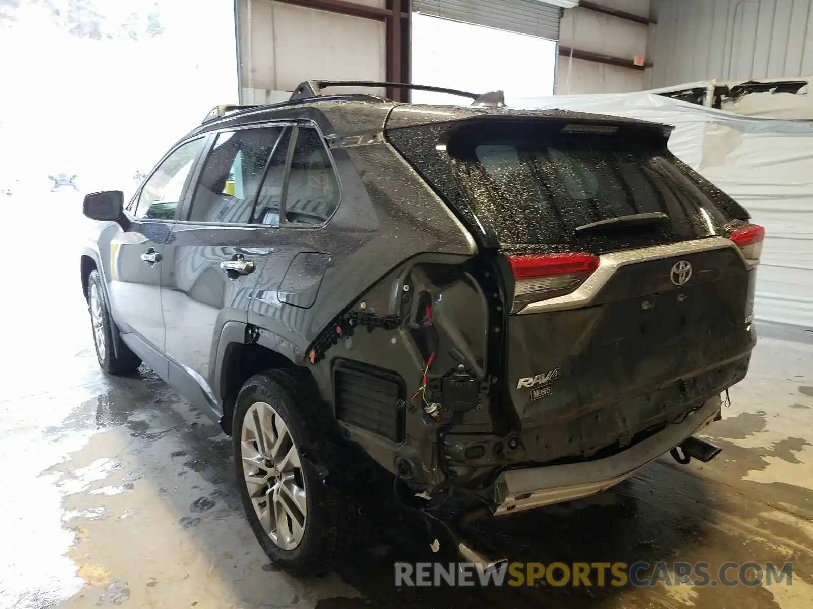 3 Photograph of a damaged car JTMN1RFV6KD518989 TOYOTA RAV4 2019