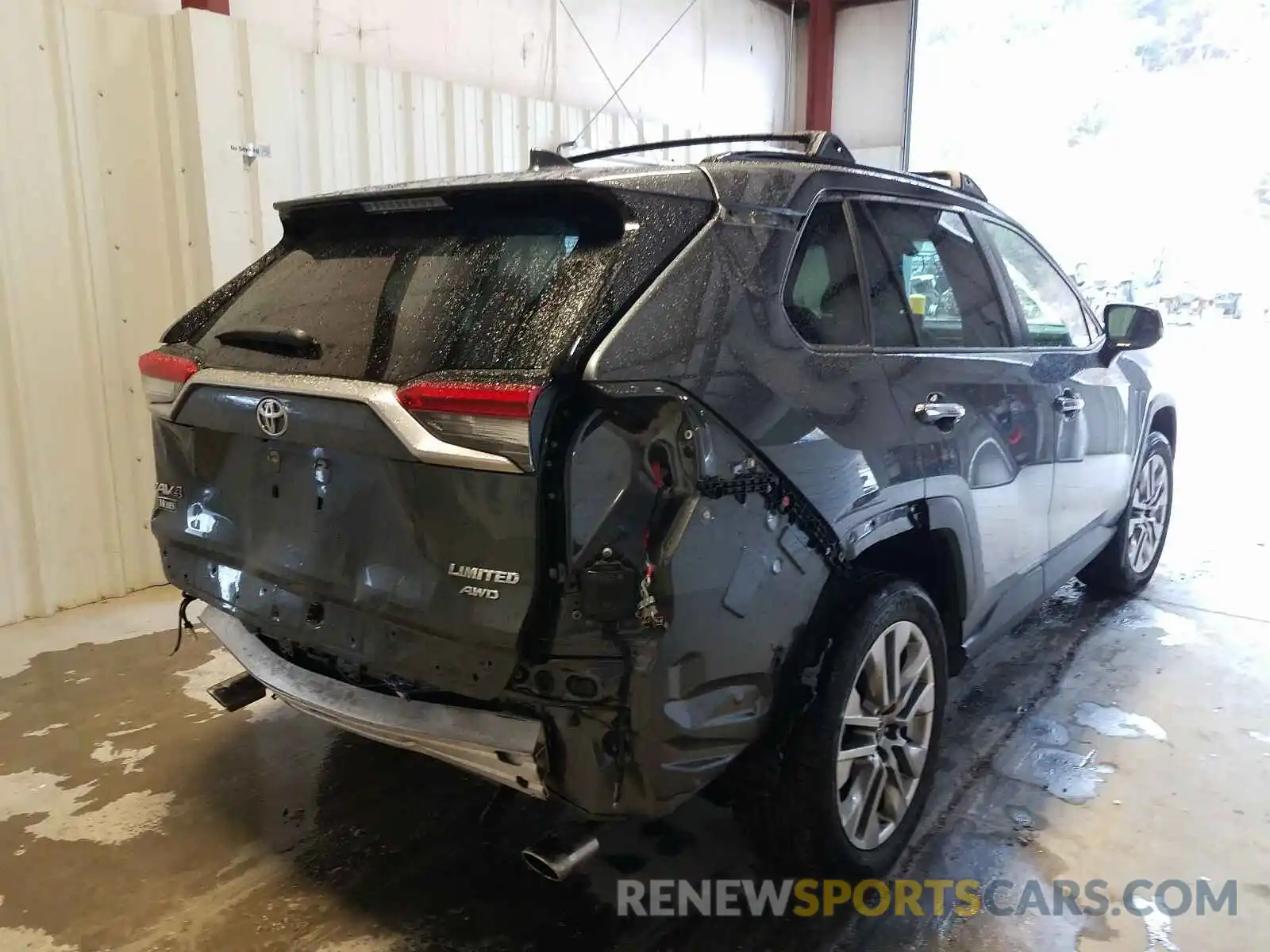 4 Photograph of a damaged car JTMN1RFV6KD518989 TOYOTA RAV4 2019