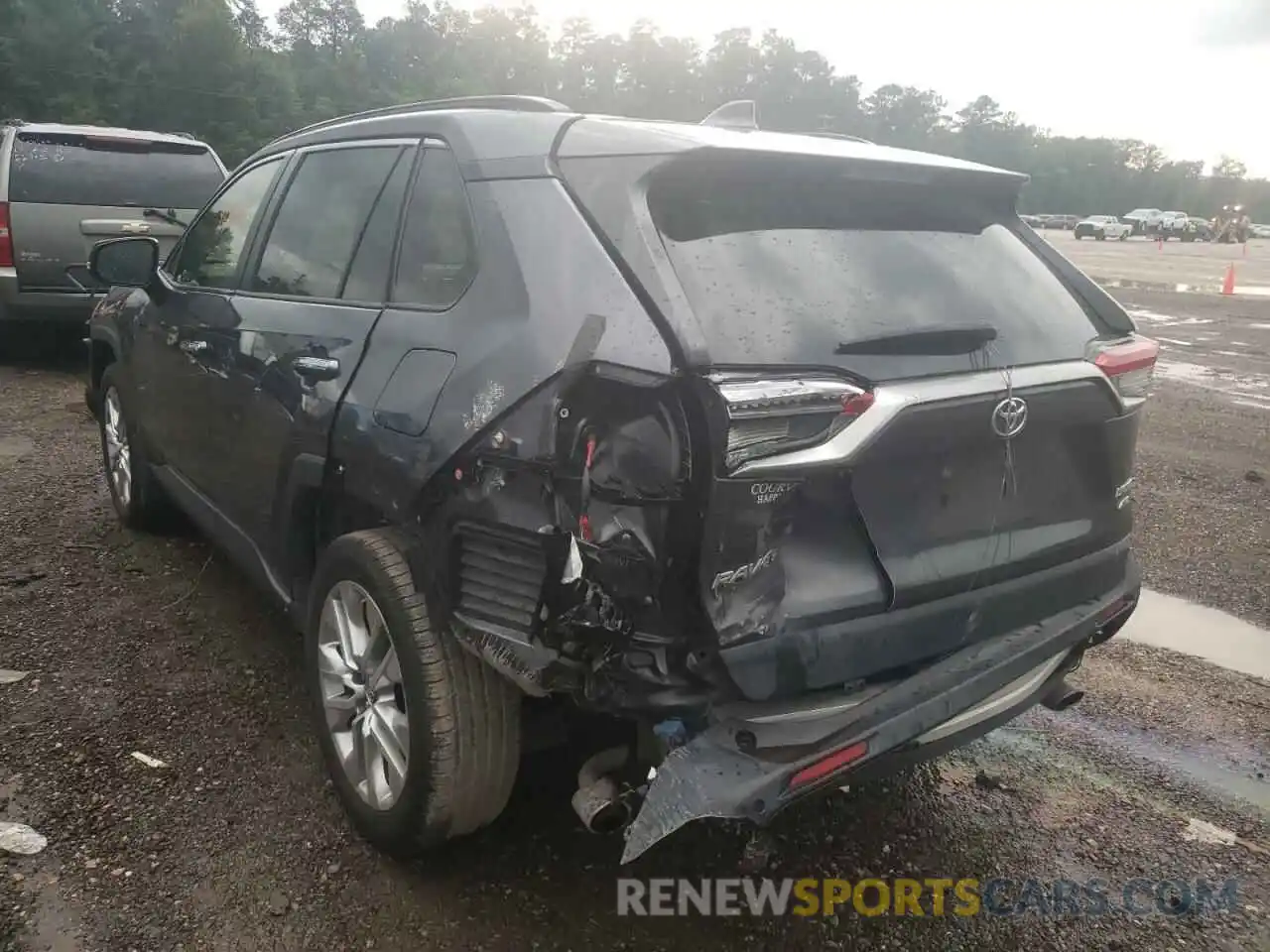 3 Photograph of a damaged car JTMN1RFV6KD521312 TOYOTA RAV4 2019