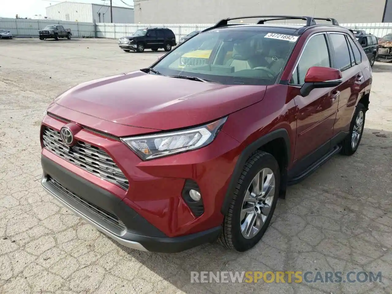 2 Фотография поврежденного автомобиля JTMN1RFV6KD521553 TOYOTA RAV4 2019