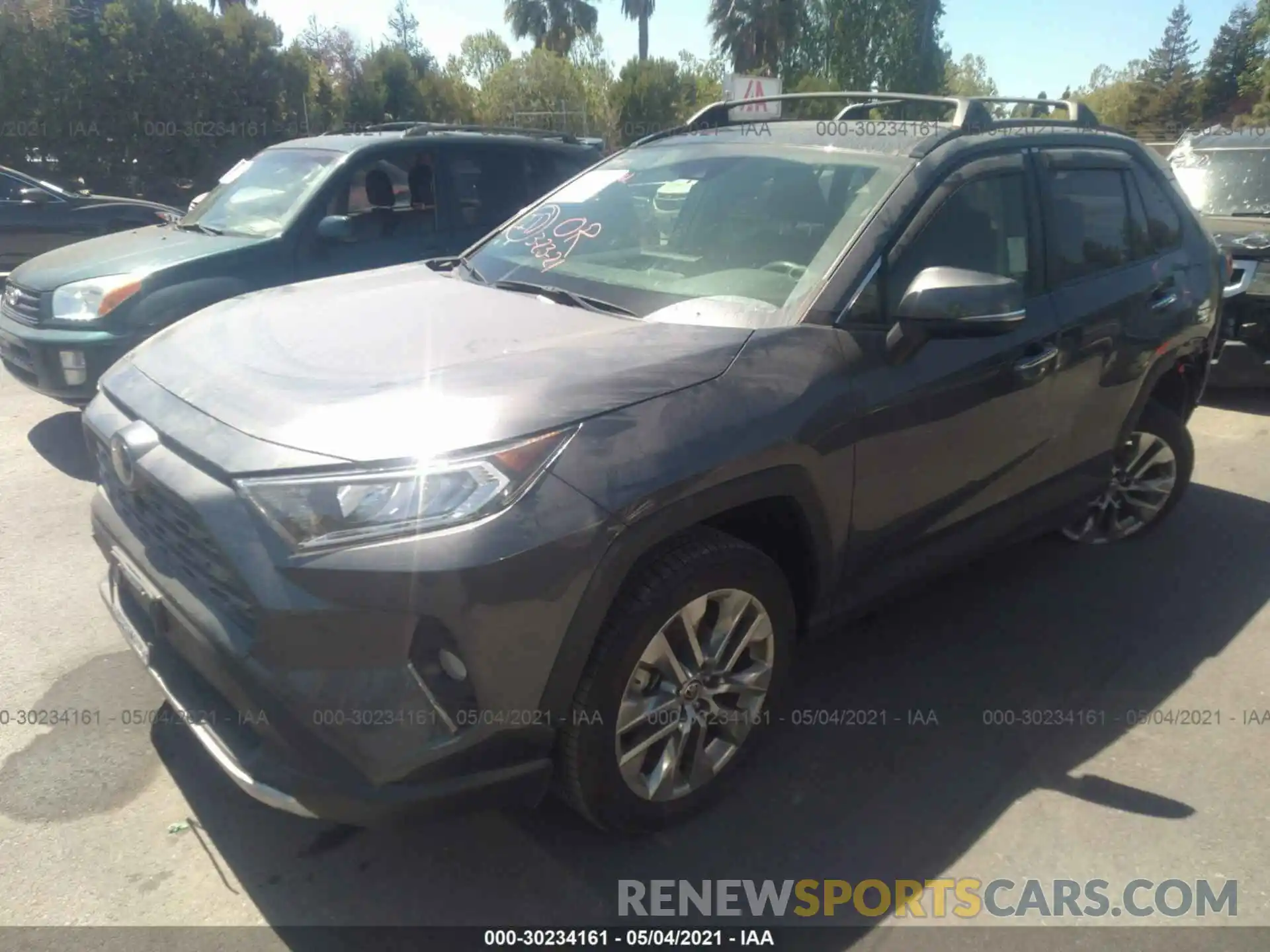 2 Photograph of a damaged car JTMN1RFV6KD521844 TOYOTA RAV4 2019