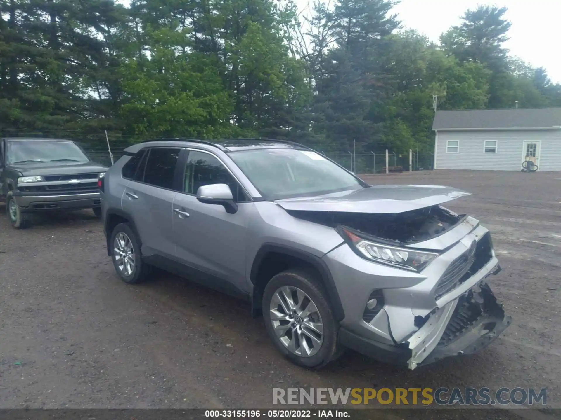 1 Фотография поврежденного автомобиля JTMN1RFV6KD522332 TOYOTA RAV4 2019