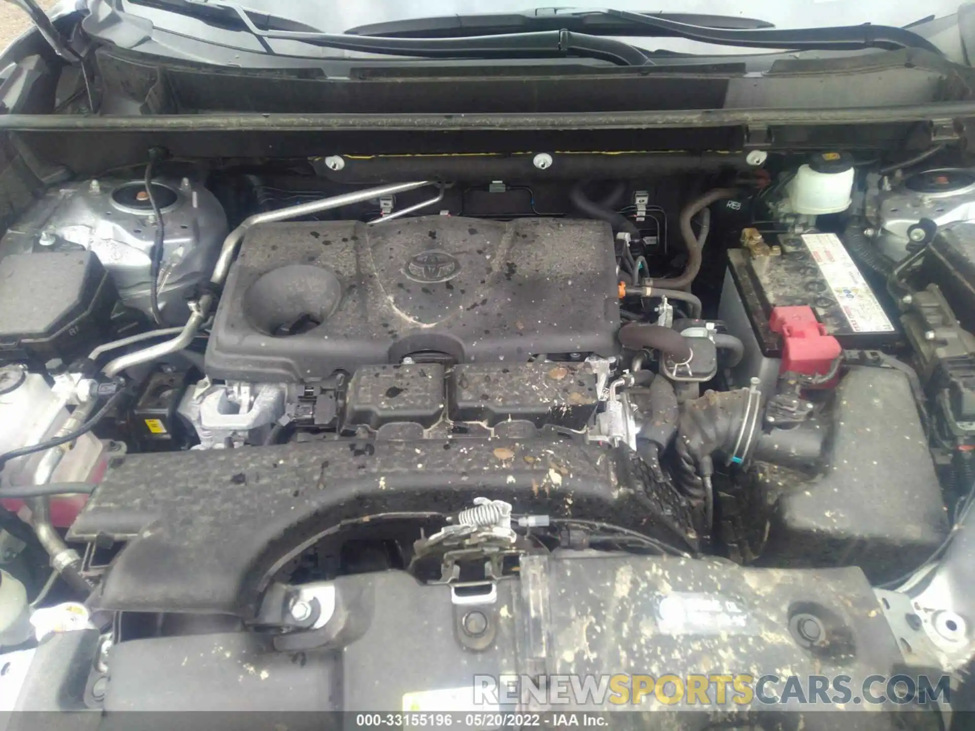 10 Фотография поврежденного автомобиля JTMN1RFV6KD522332 TOYOTA RAV4 2019