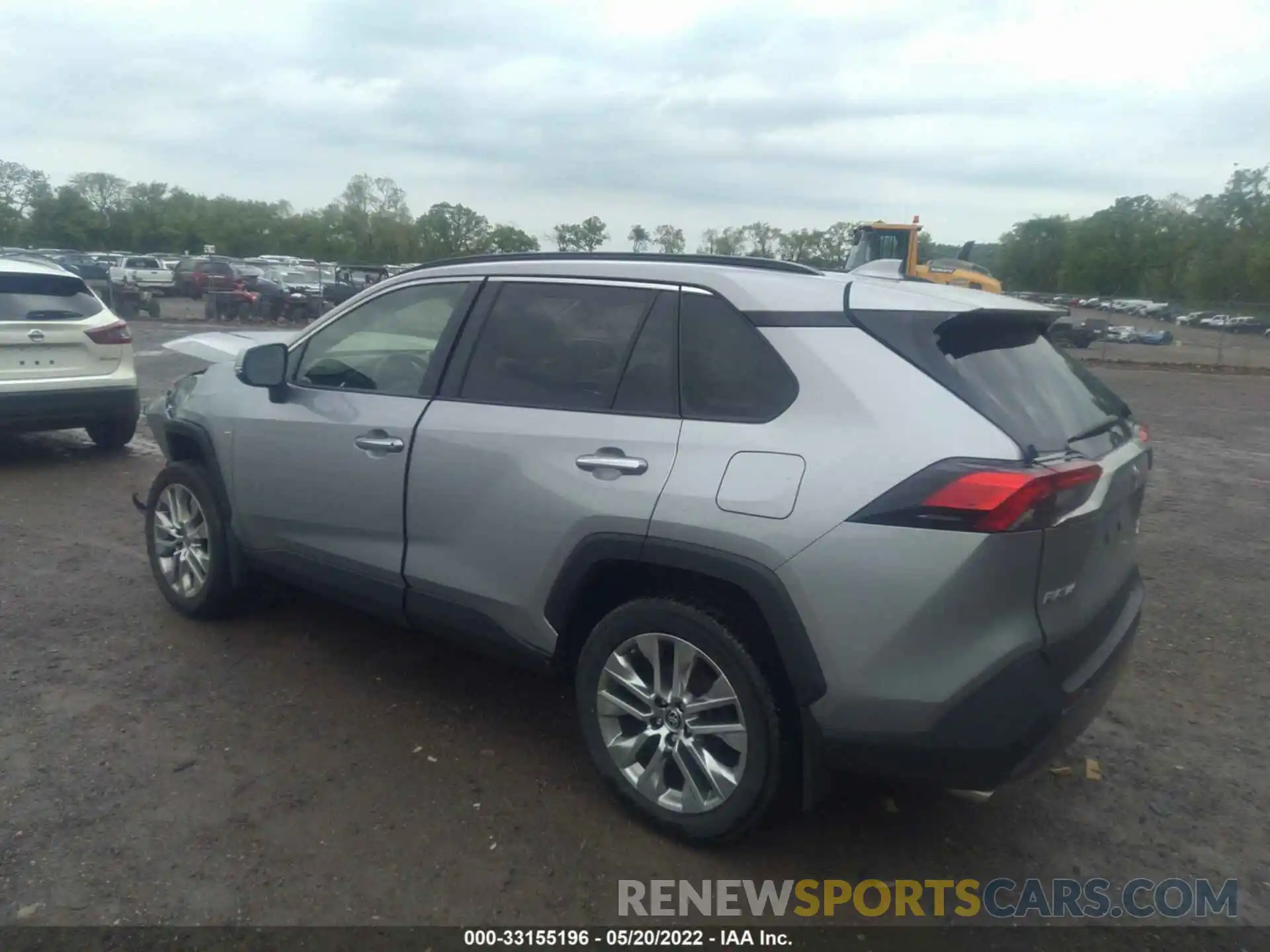 3 Photograph of a damaged car JTMN1RFV6KD522332 TOYOTA RAV4 2019