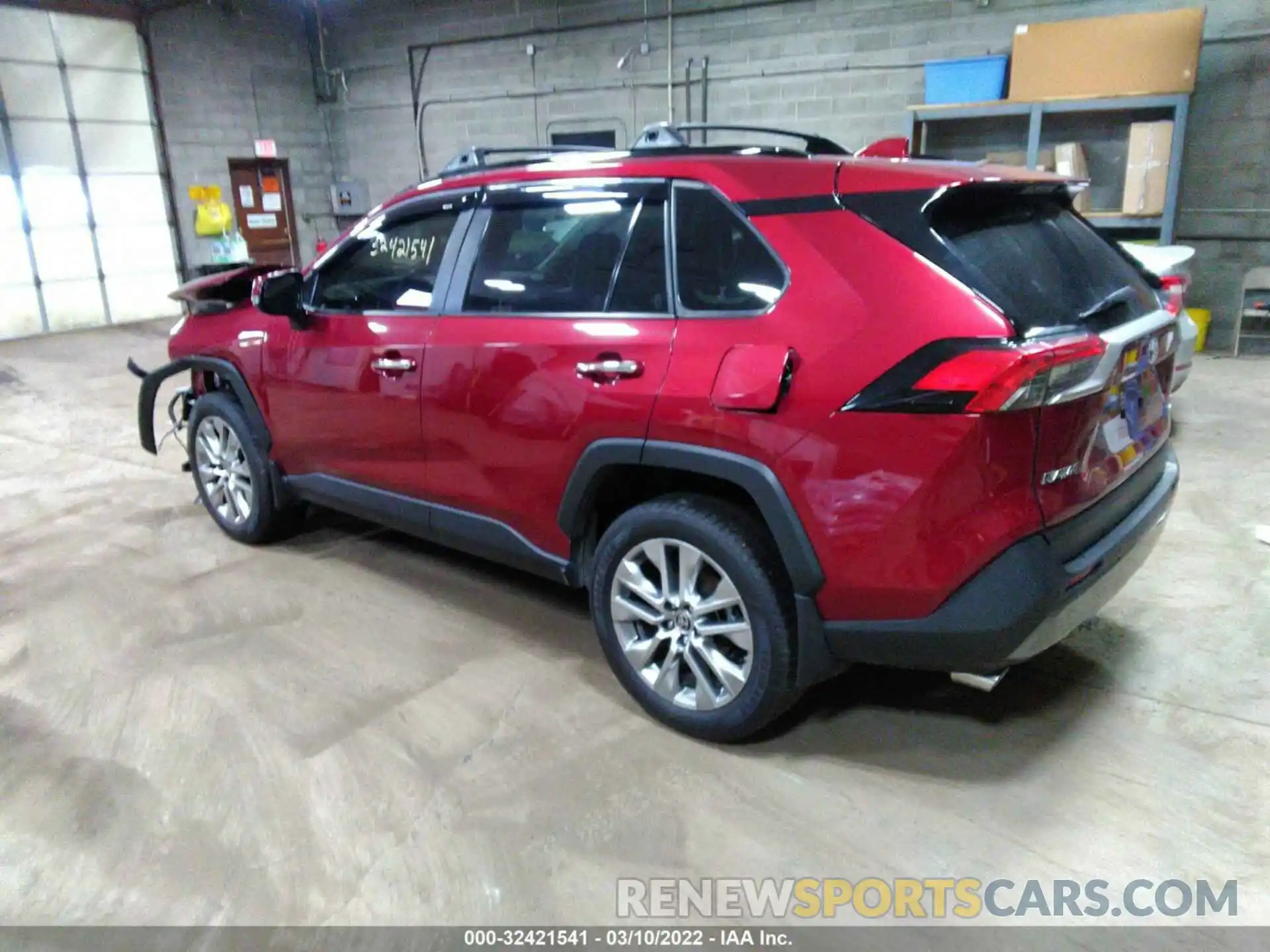 3 Фотография поврежденного автомобиля JTMN1RFV6KD522556 TOYOTA RAV4 2019