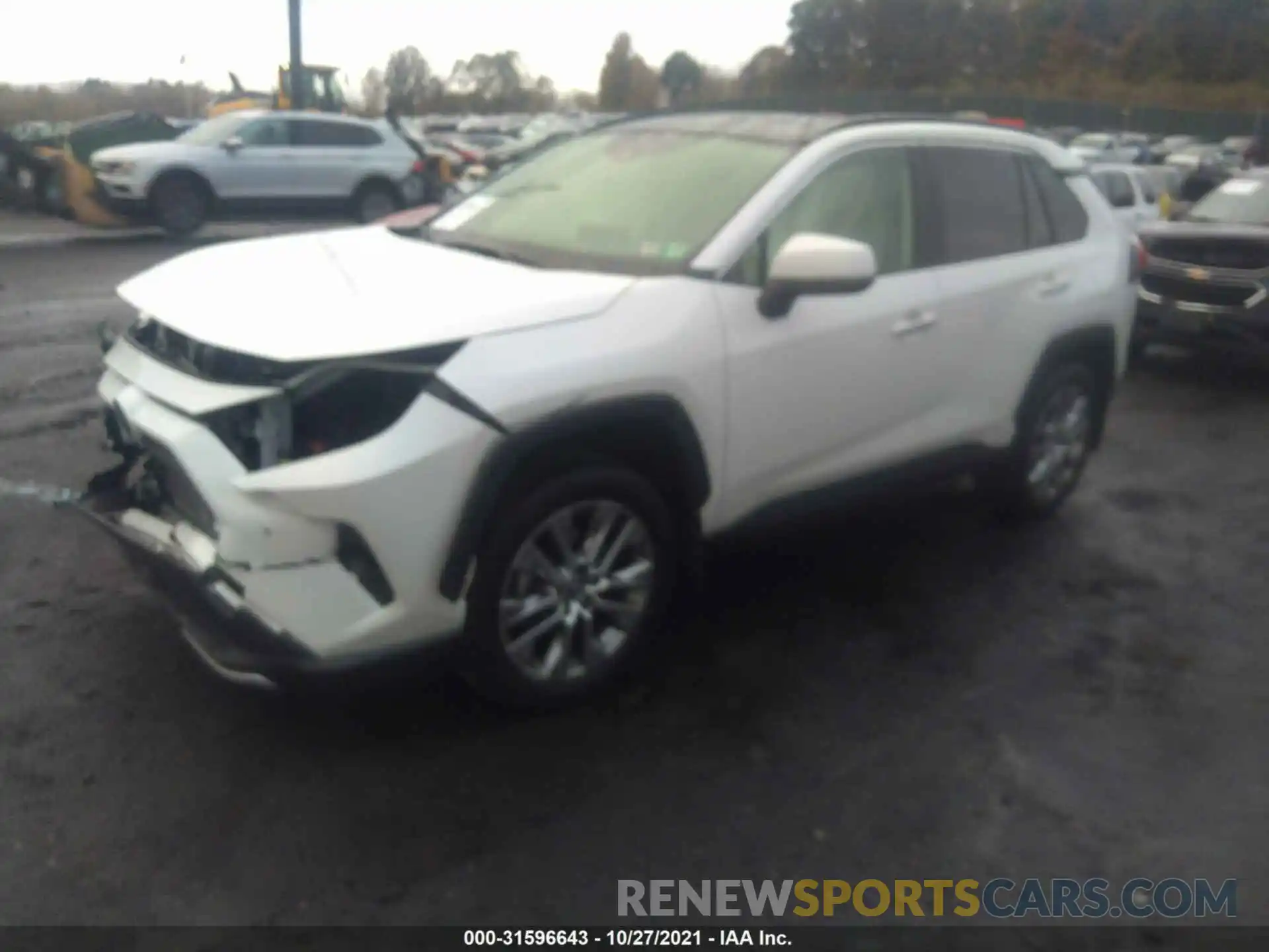 2 Photograph of a damaged car JTMN1RFV6KD524288 TOYOTA RAV4 2019