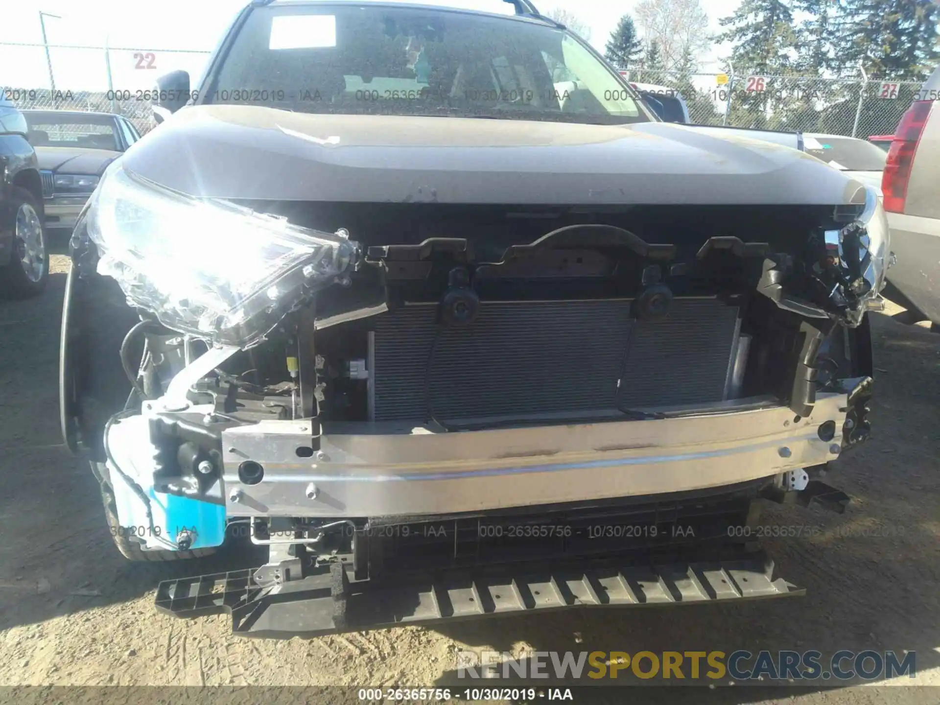 6 Фотография поврежденного автомобиля JTMN1RFV6KJ010247 TOYOTA RAV4 2019