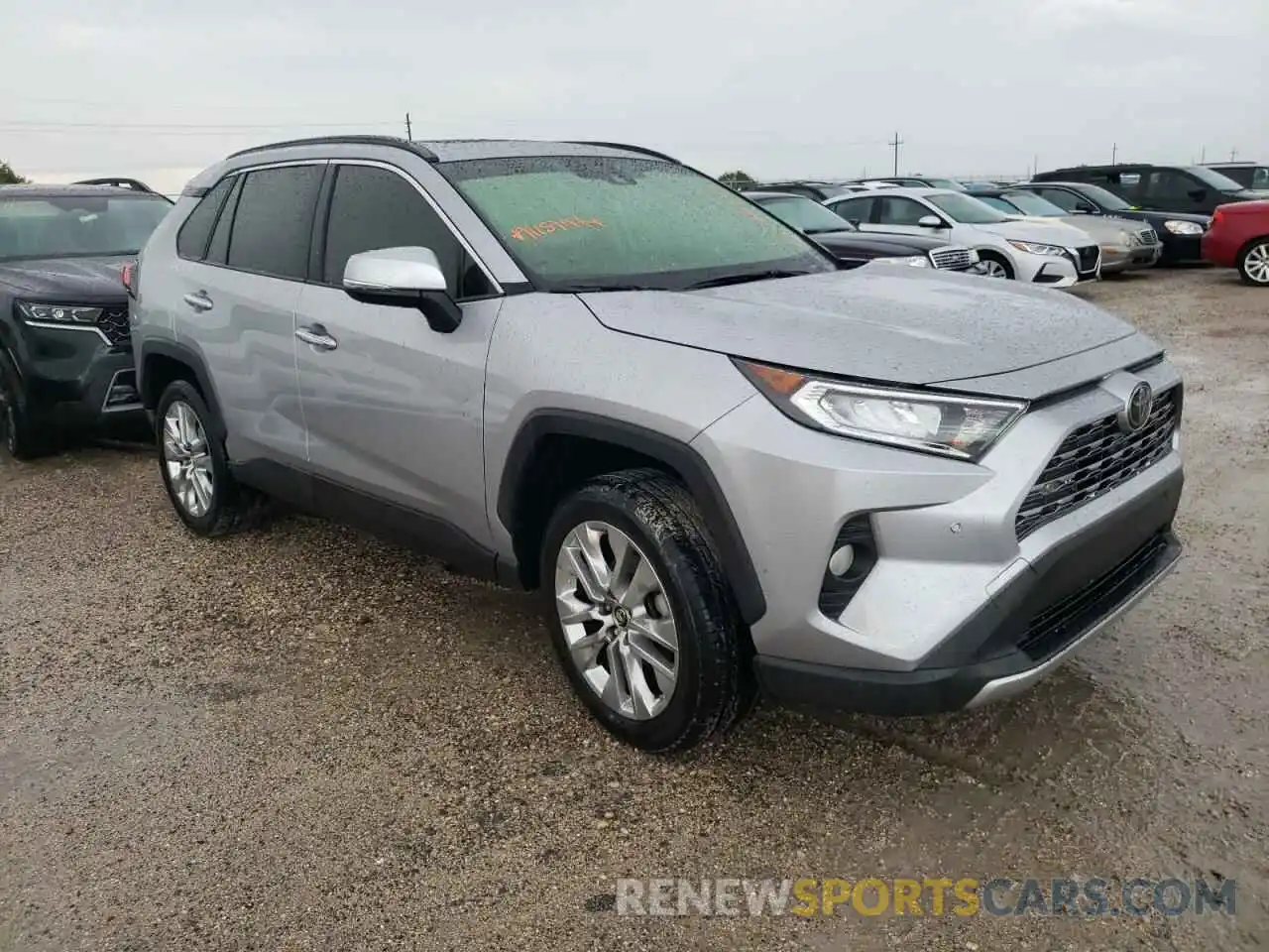 1 Photograph of a damaged car JTMN1RFV7KD028285 TOYOTA RAV4 2019